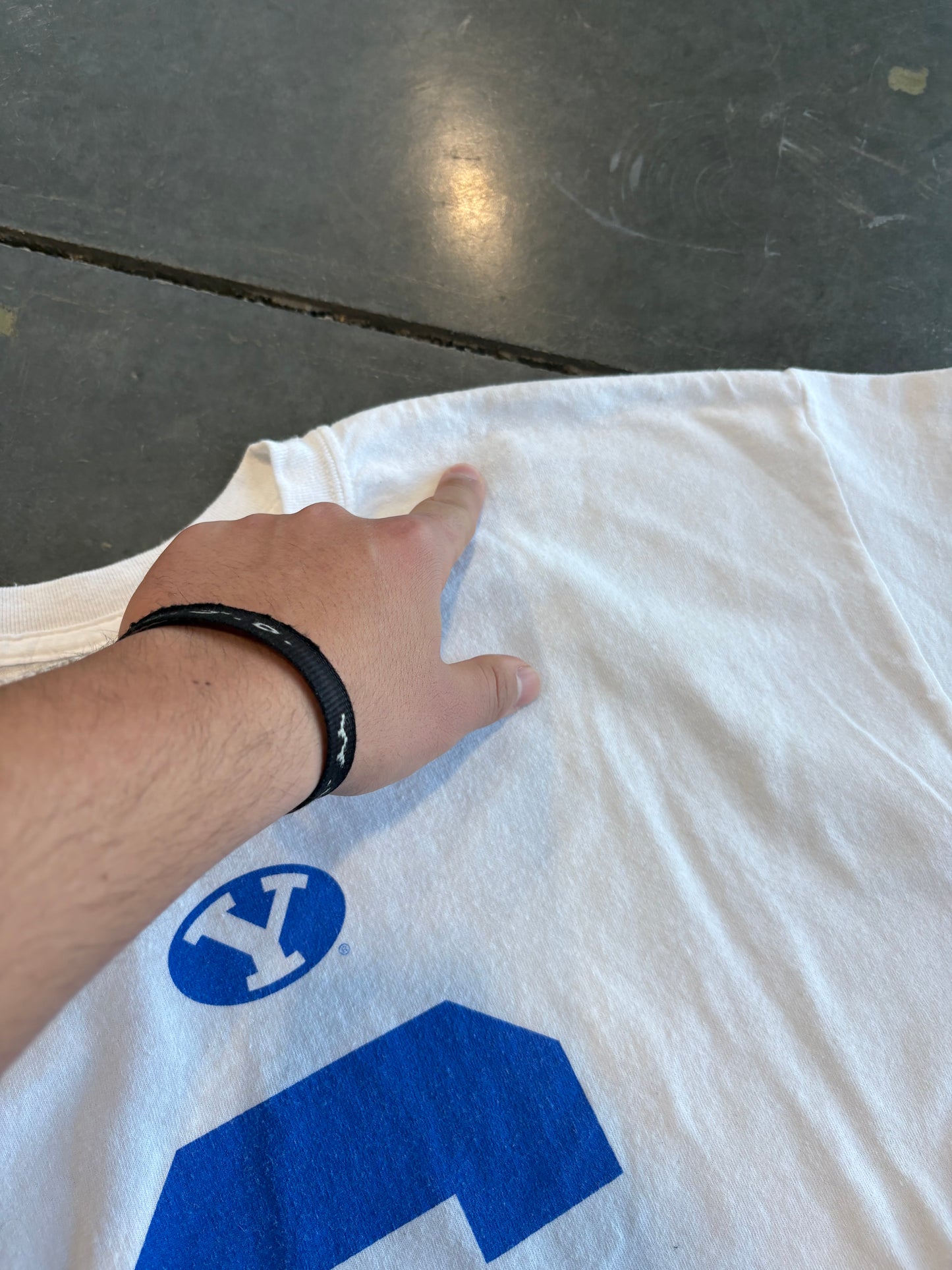 BYU Football Jersey Graphic Tee
