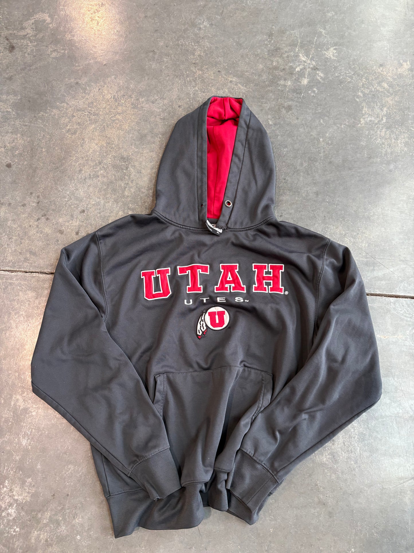 Y2K Utah Utes Graphic Hoodie