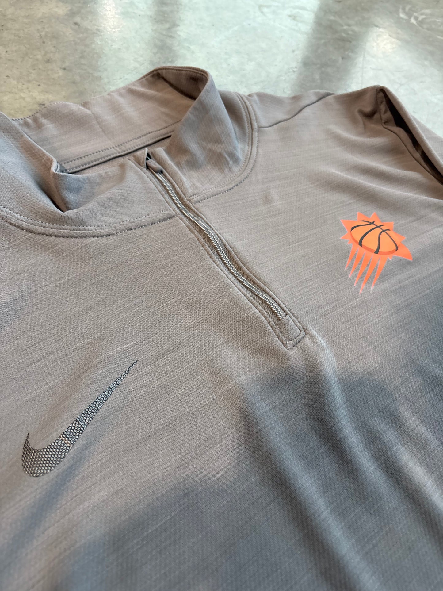 Phoenix Suns Nike Quarter Zip Sweater