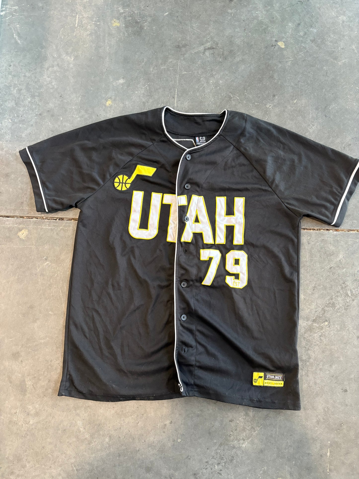 Utah Jazz Baseball Jersey