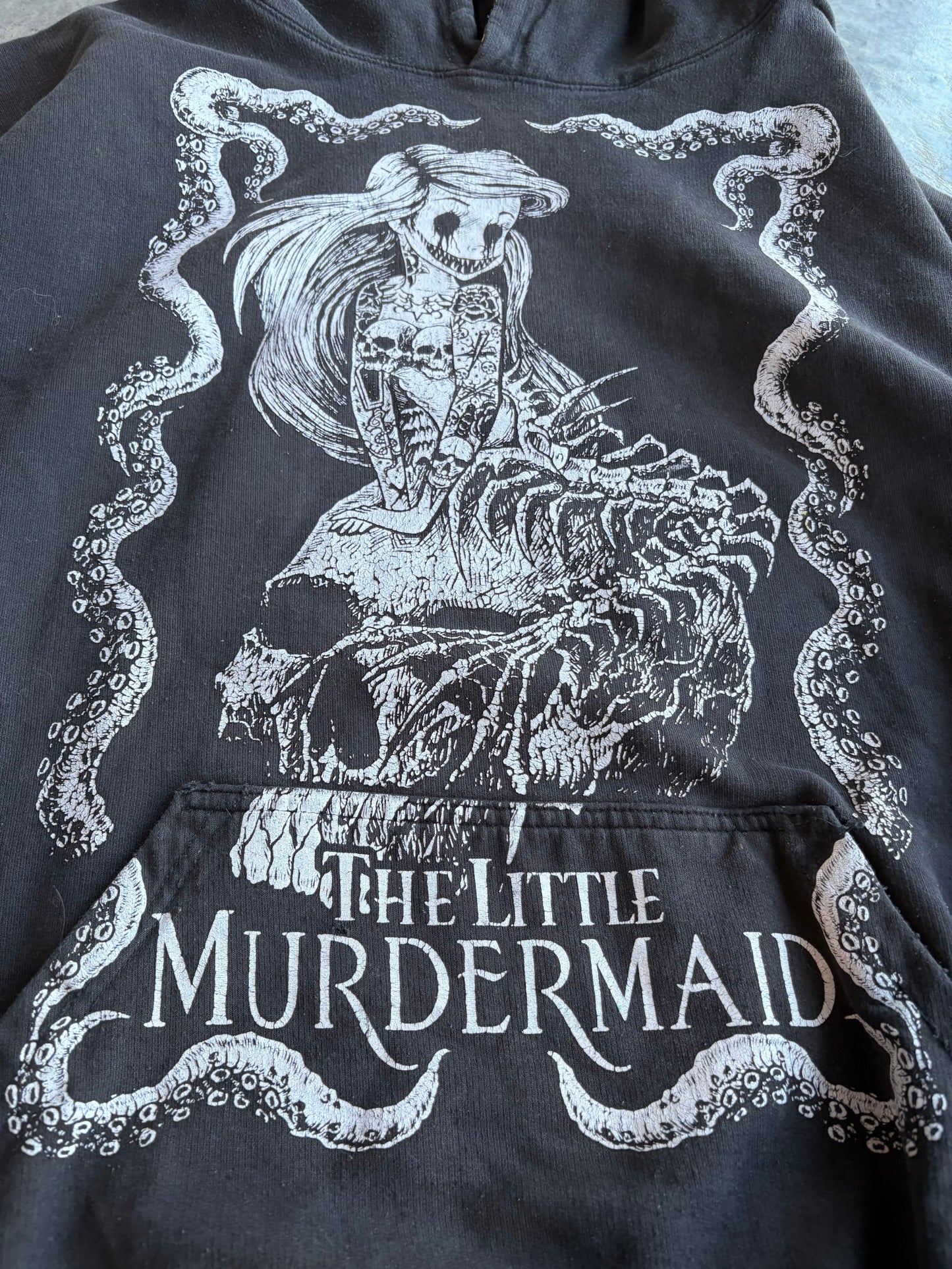 Murdermaid Grunge Graphic Hoodie