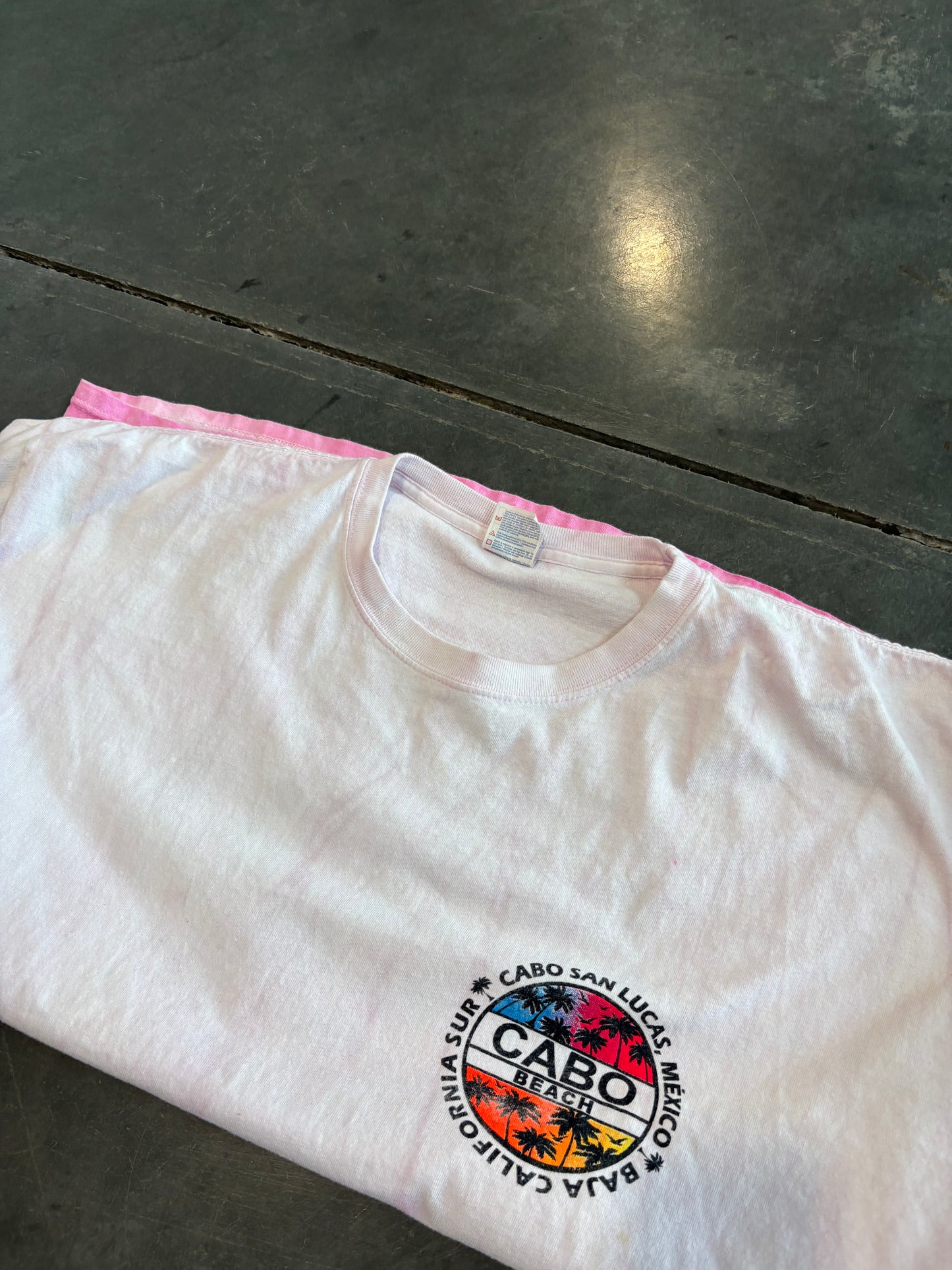 Cabo Mexico Tie Dye Graphic Tee