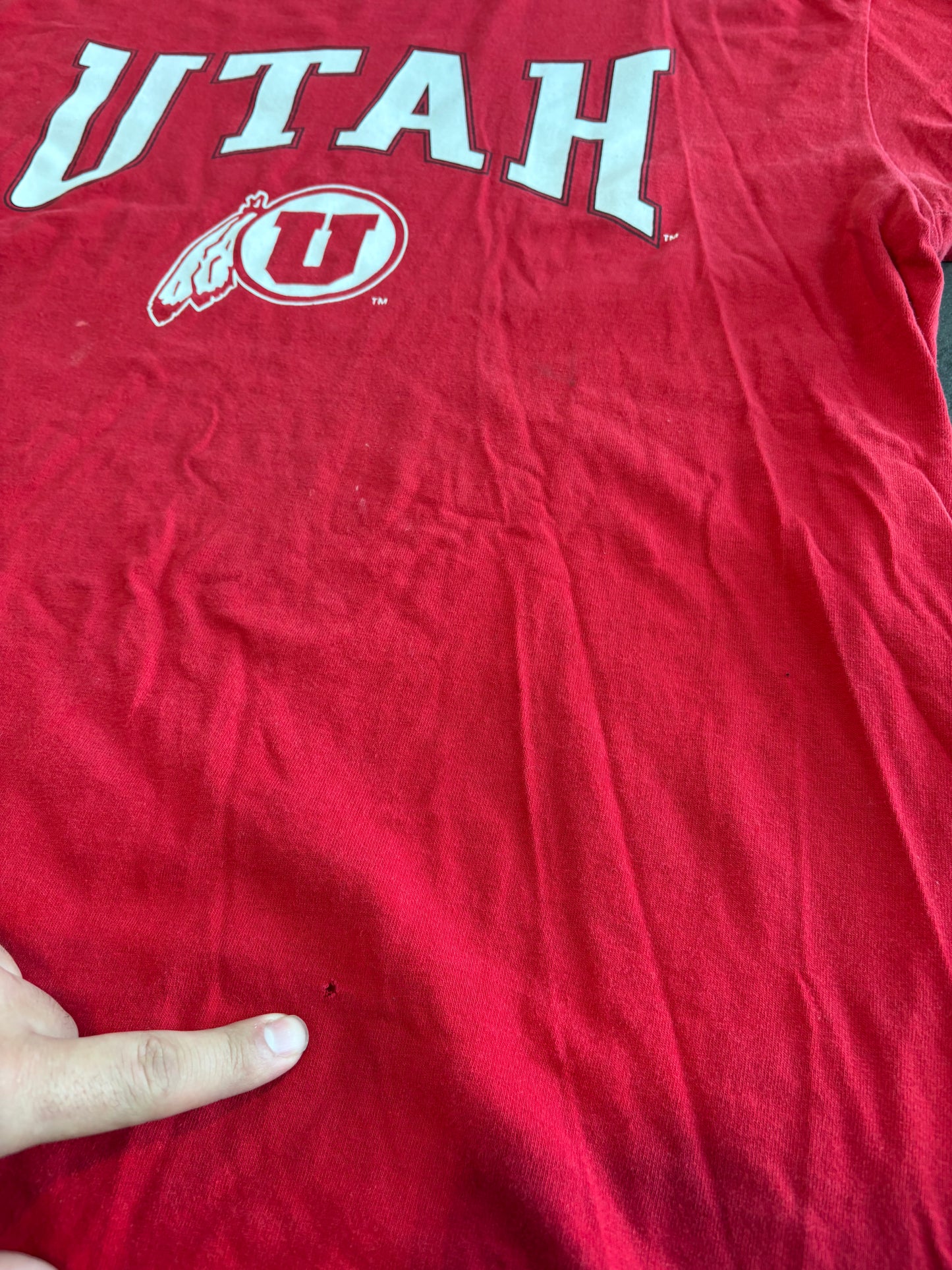Vintage Y2K Utah Utes Graphic Tee