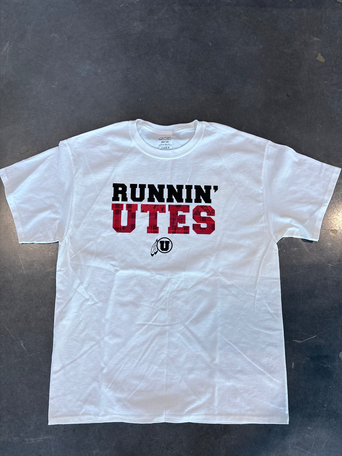 Utah Utes “Runnin Utes” Graphic Tee