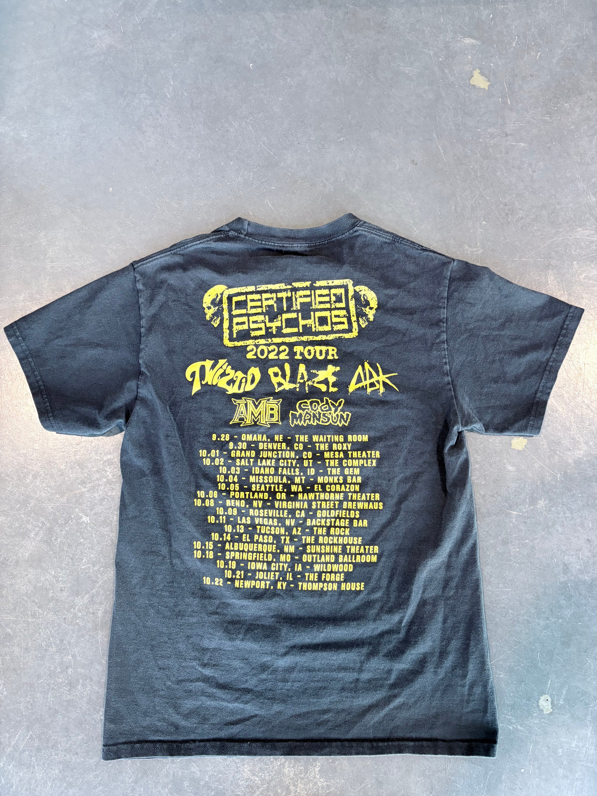 Certified Psychos Tour Graphic Tee