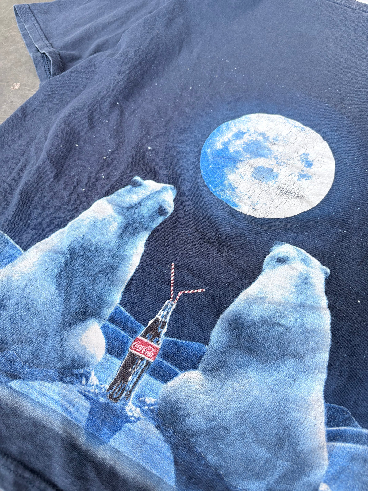 Vintage Coca Cola Polar Bear Graphic Tee