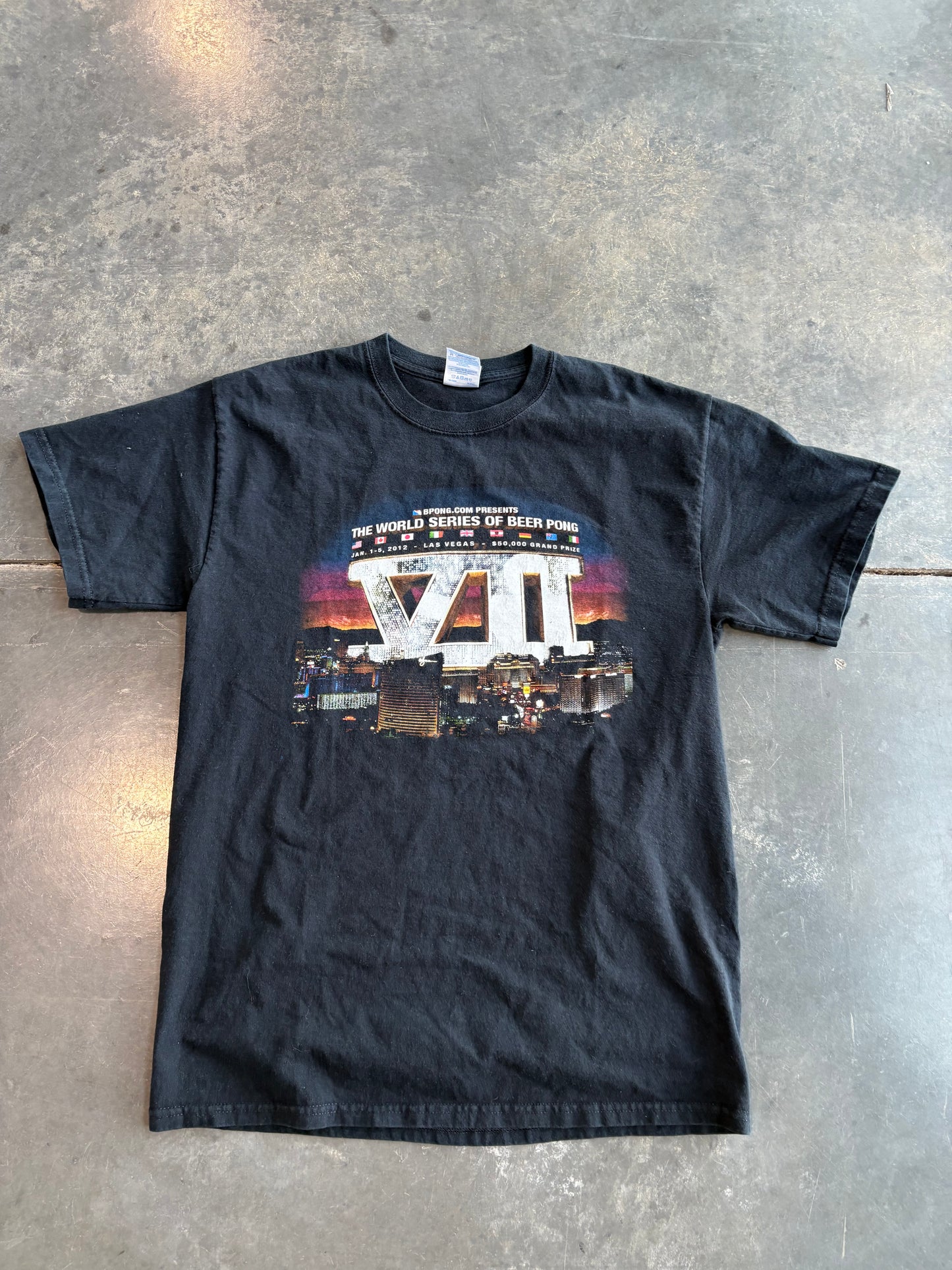 2012 Beer Pong World Series Graphic Tee