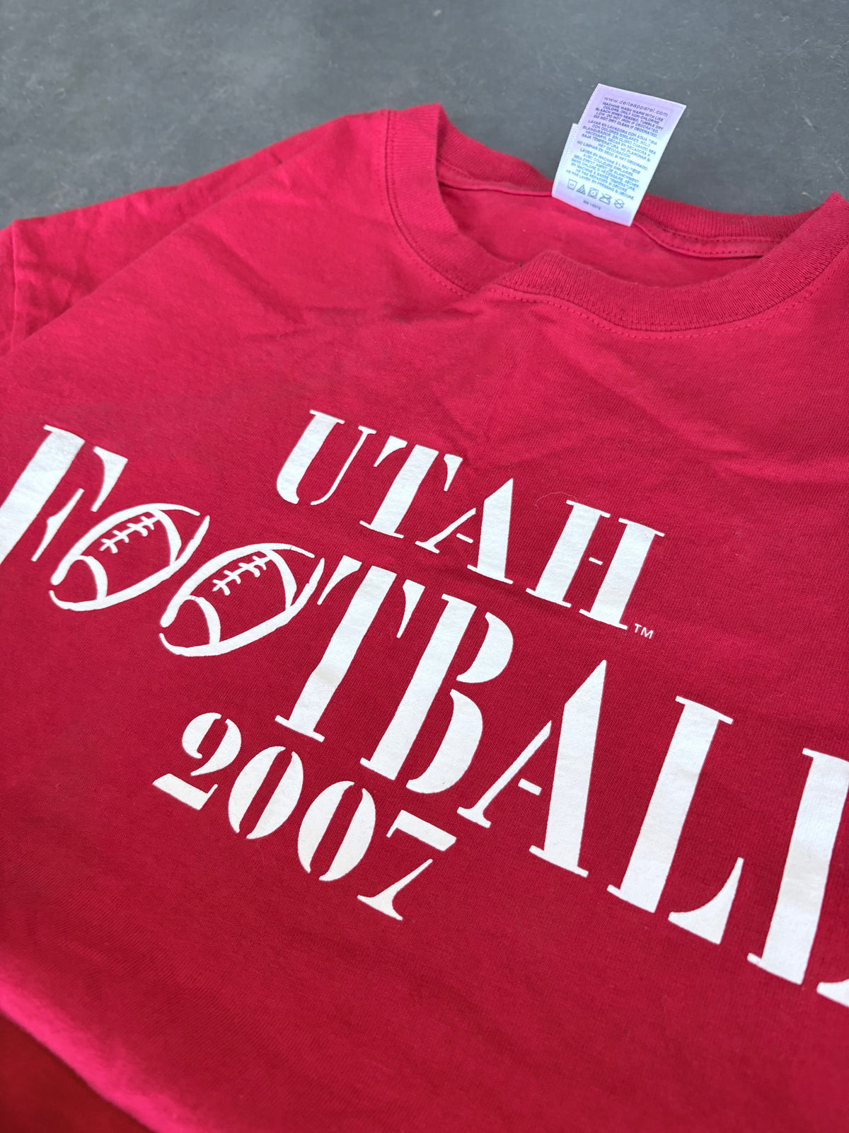 2007 Utah Utes Football Graphic Tee