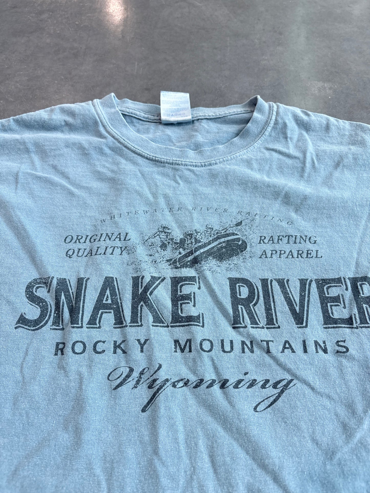 Vintage Y2K Snake River Graphic Tee
