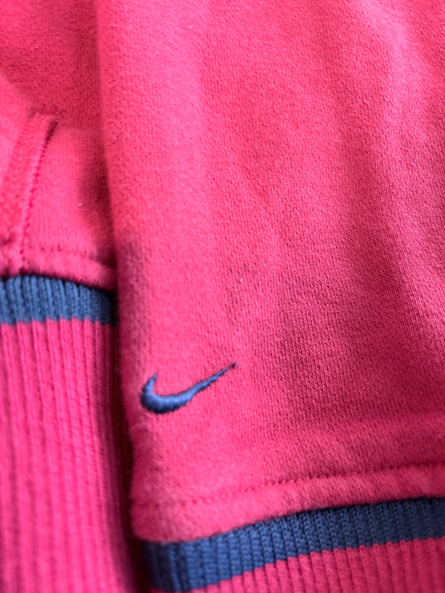 Vintage Y2K Boston Red Sox Nike Team Zip Up Hoodie