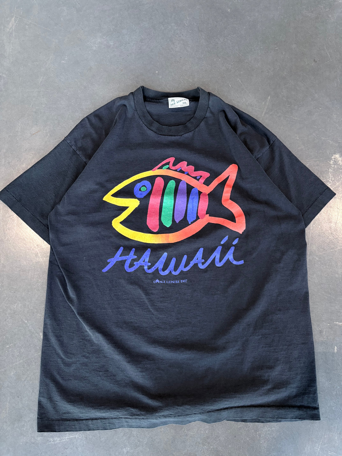 Vintage Hawaii Rainbow Trout Graphic Tee