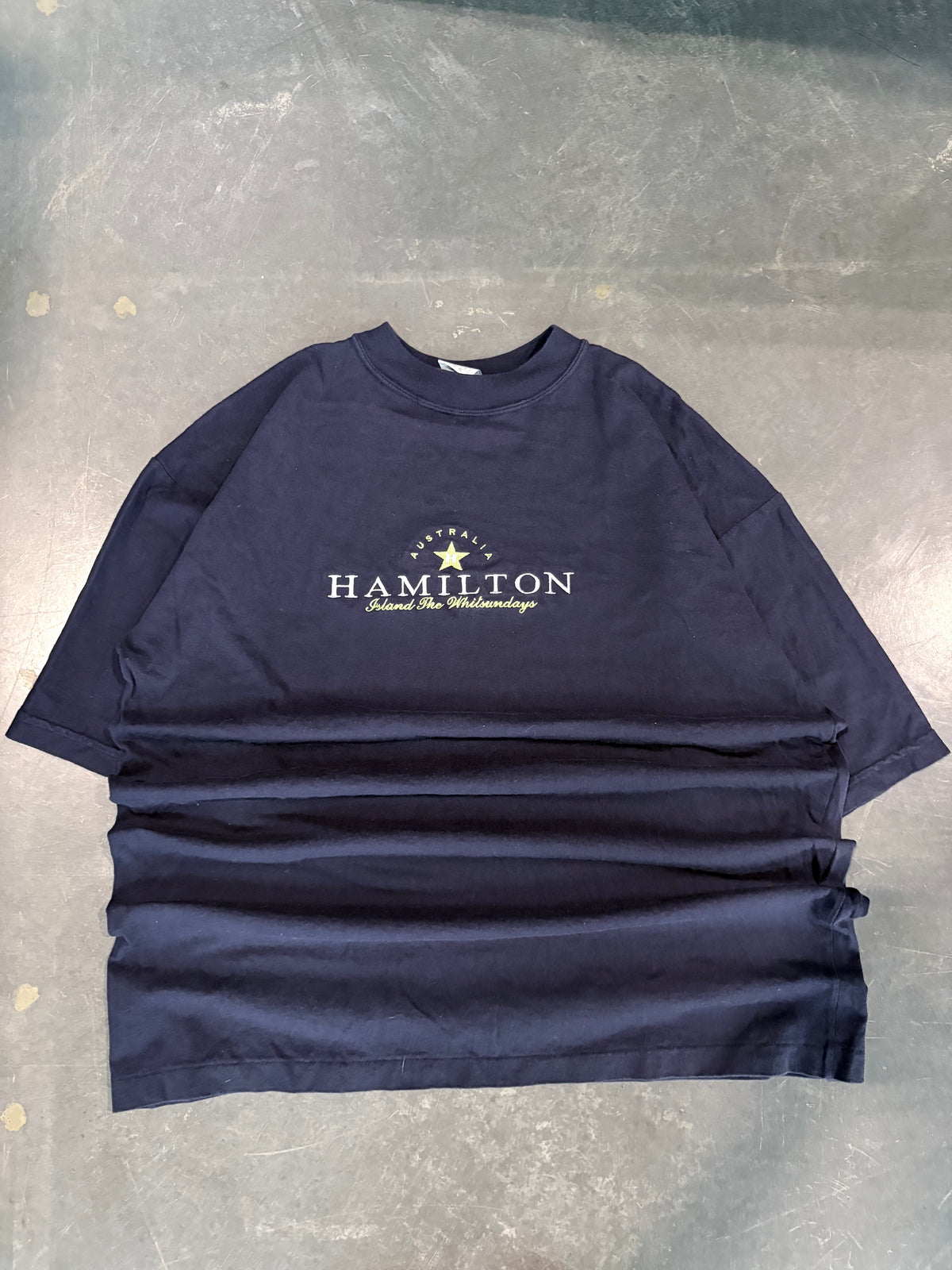 Vintage Hamilton Australia Embroidered Graphic Tee