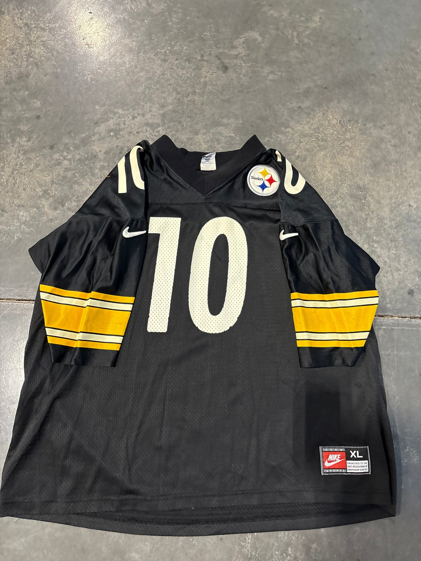 90s Pittsburgh Steelers #10 Kordell Stewart Nike Jersey