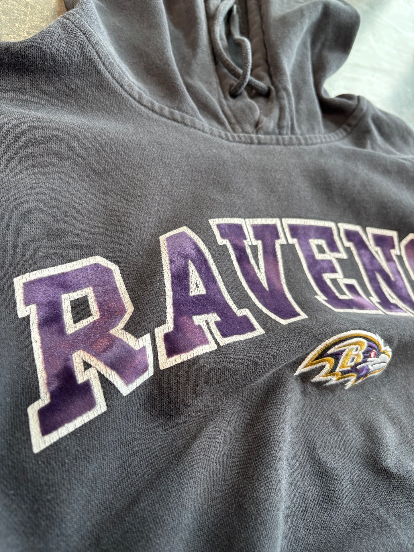 Vintage Y2K Baltimore Ravens Graphic Hoodie