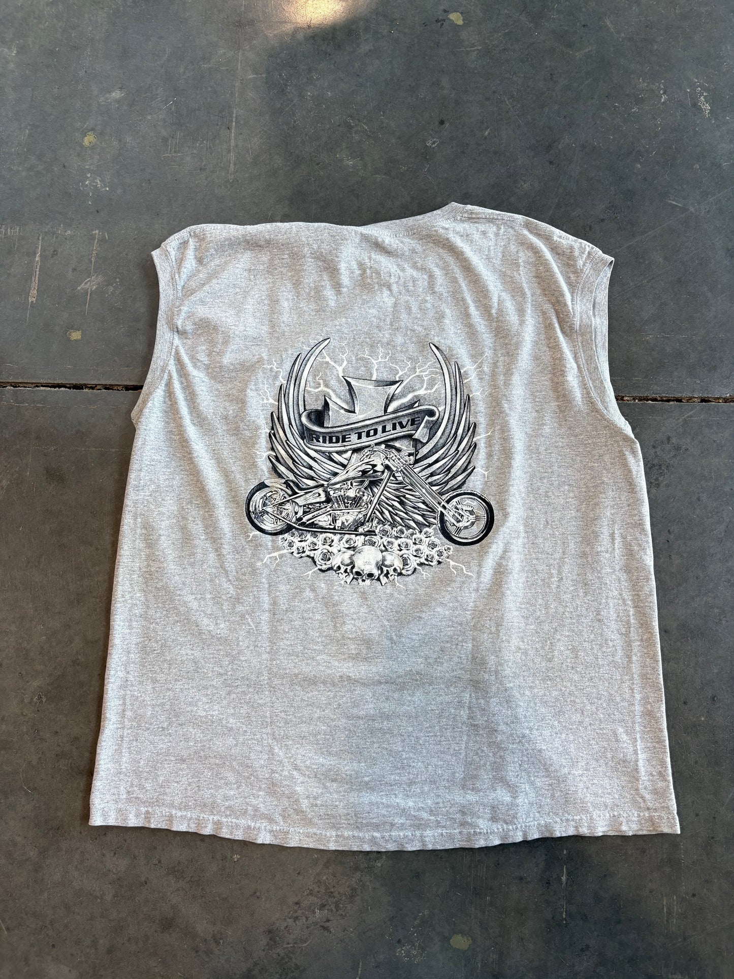 Y2K Renegade Classic Choppers Graphic Tank Top