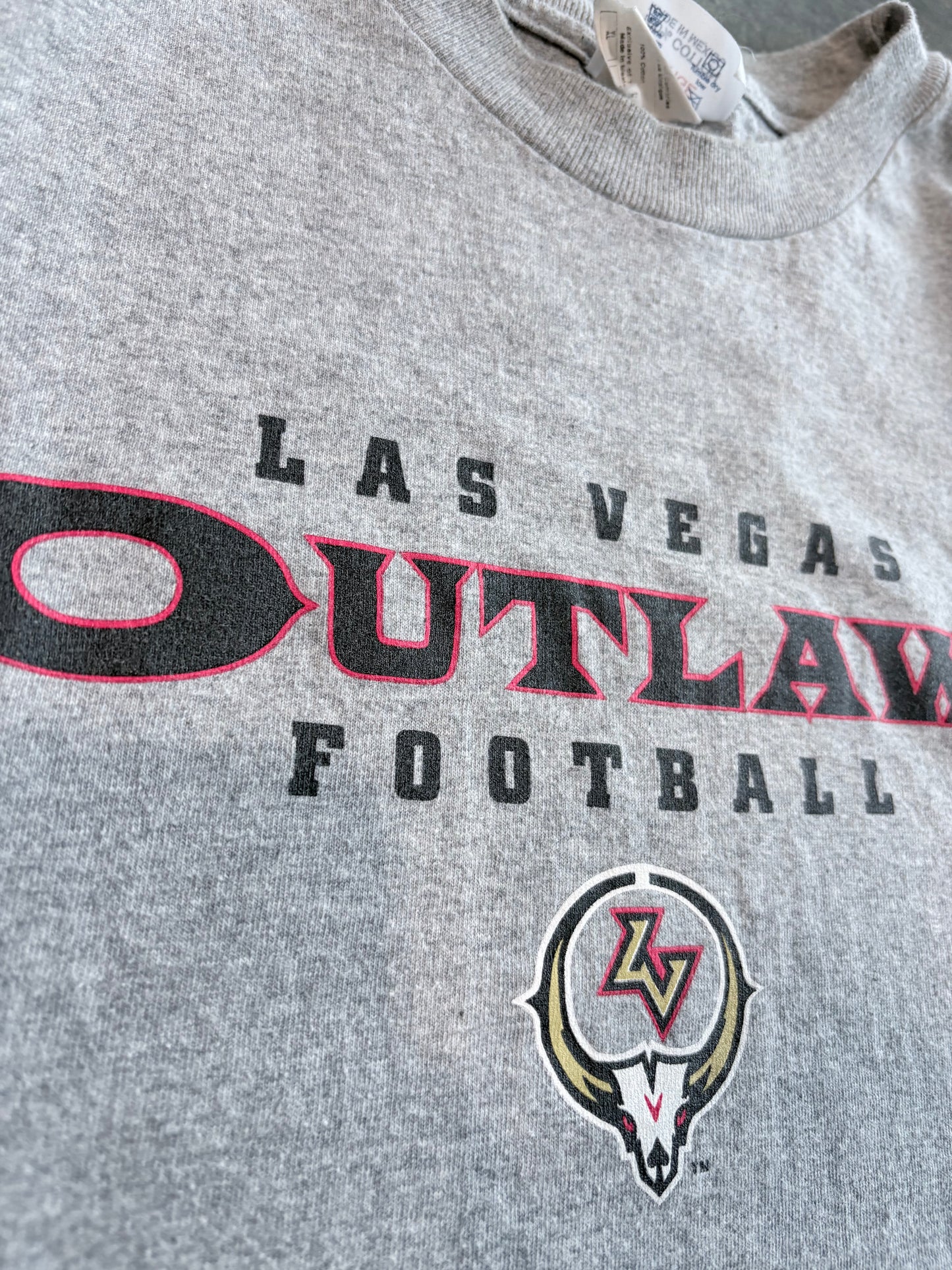 Y2K Las Vegas Outlaws Football Graphic Tee
