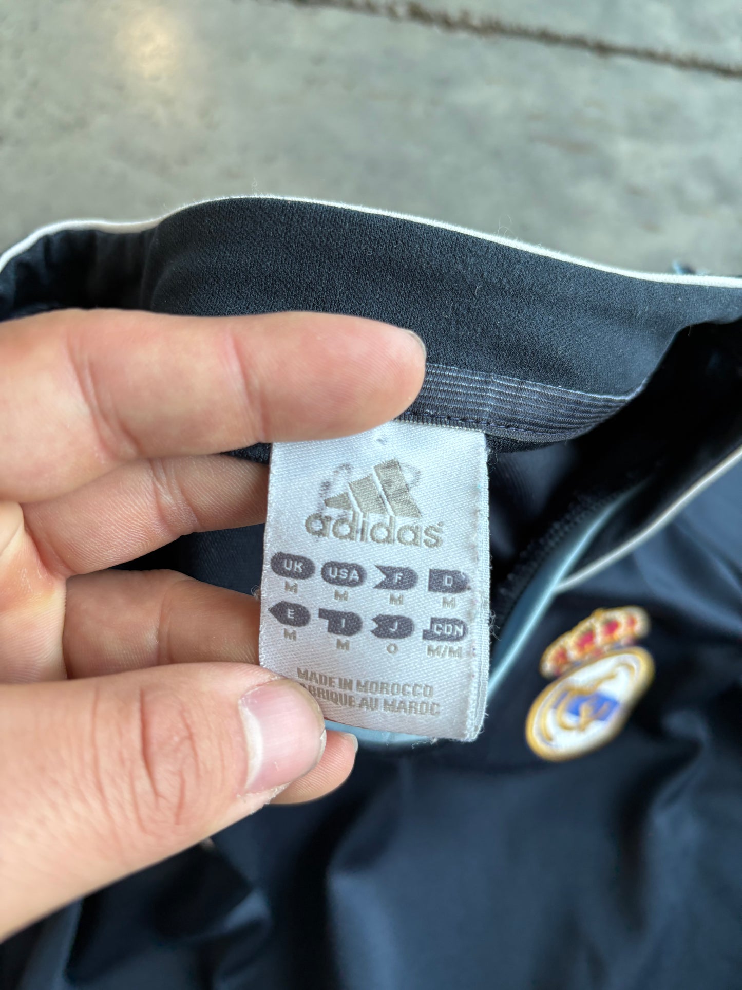 Y2K Real Madrid Away Jersey Galácticos Era