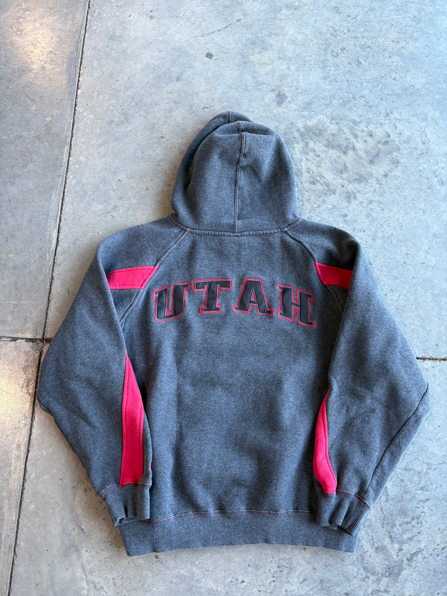 Y2K Utah Utes Graphic Hoodie