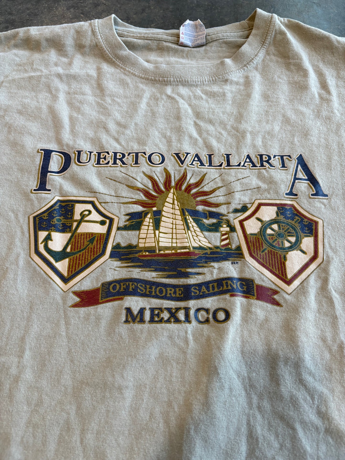 Y2K Puerto Vallarta Mexico Graphic Tee