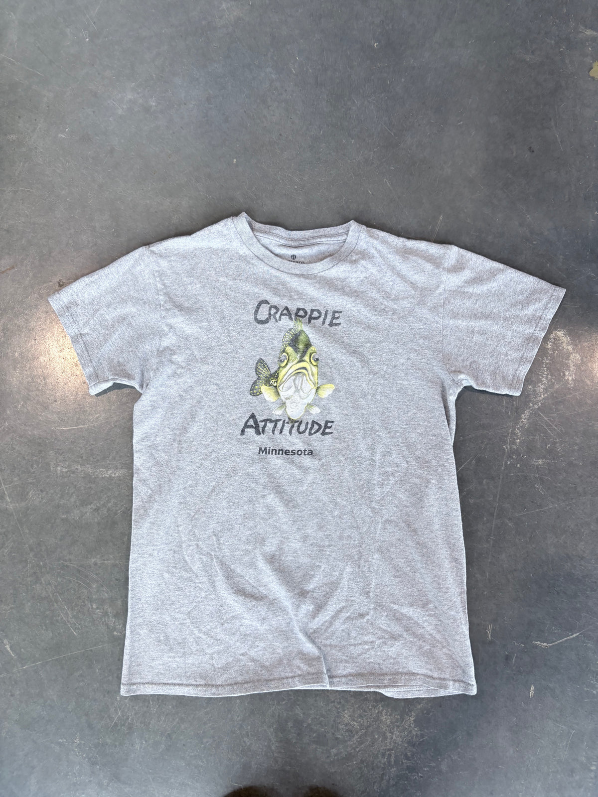 Crappie Attitude Carp Fish Graphic Tee