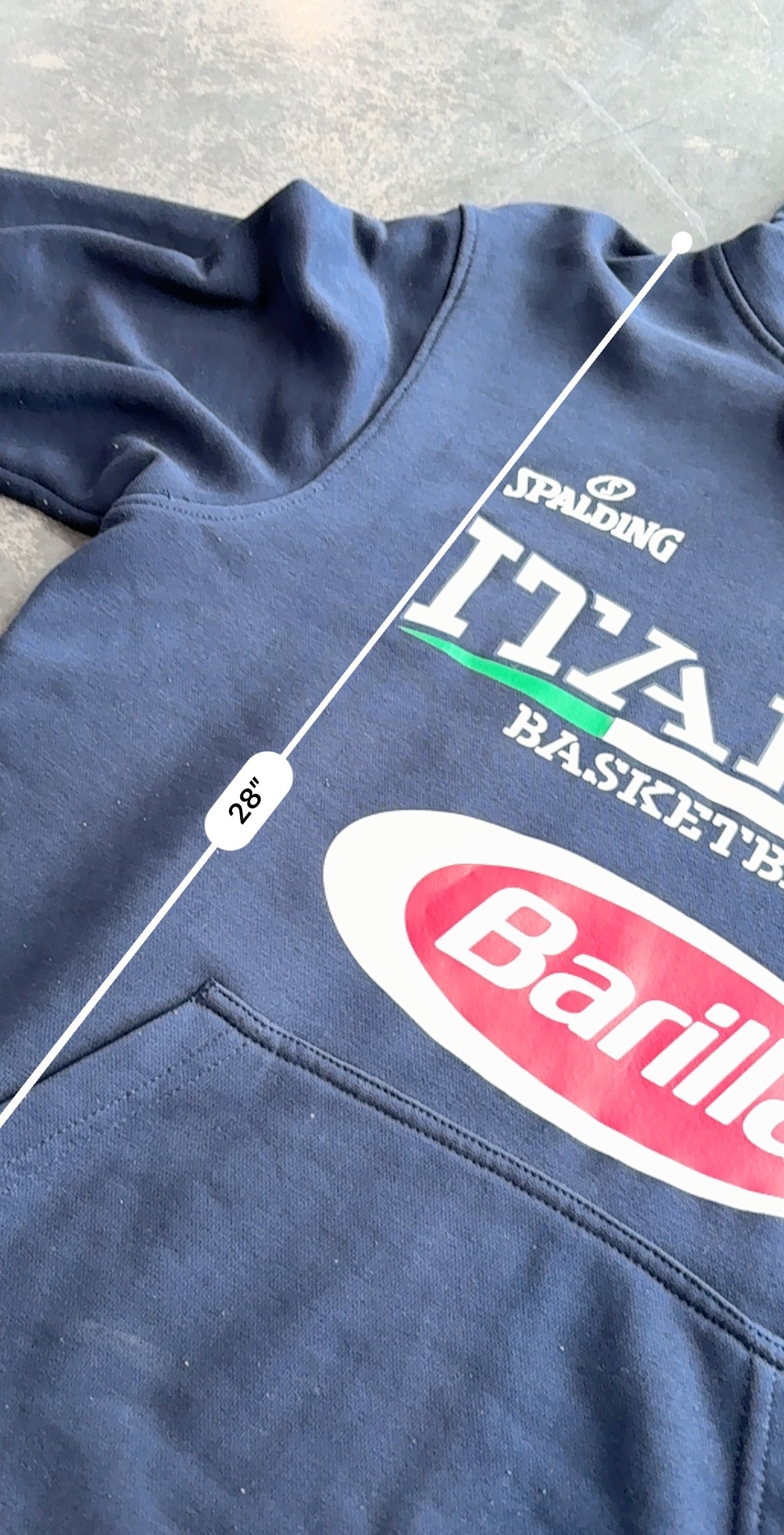 Italia Basketball Hoodie