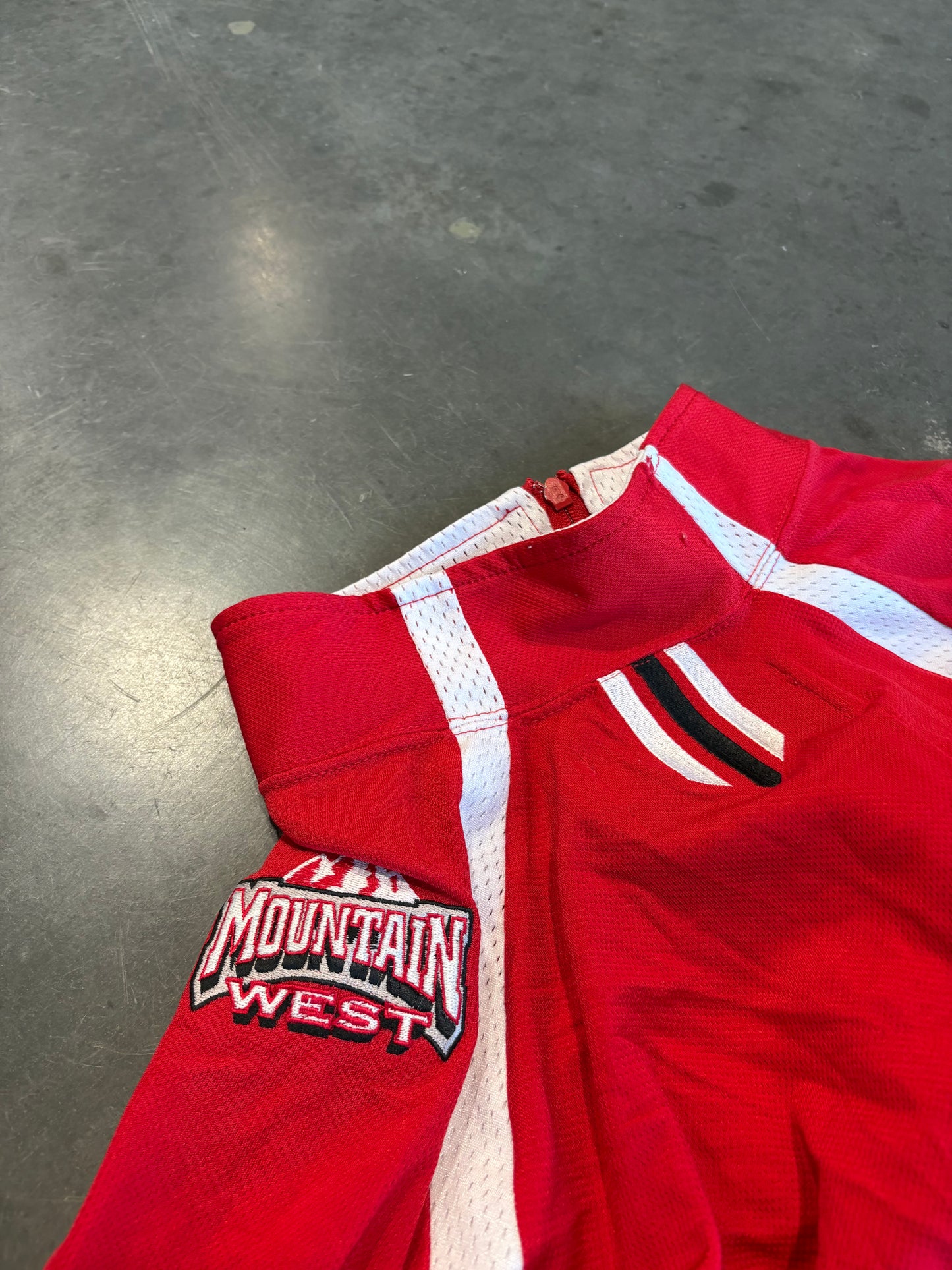 Utah Utes Vintage Y2K Mountain West Adidas Track Sweater