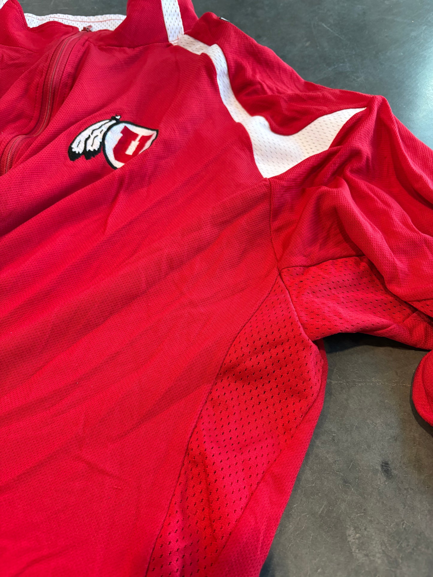 Utah Utes Vintage Y2K Mountain West Adidas Track Sweater