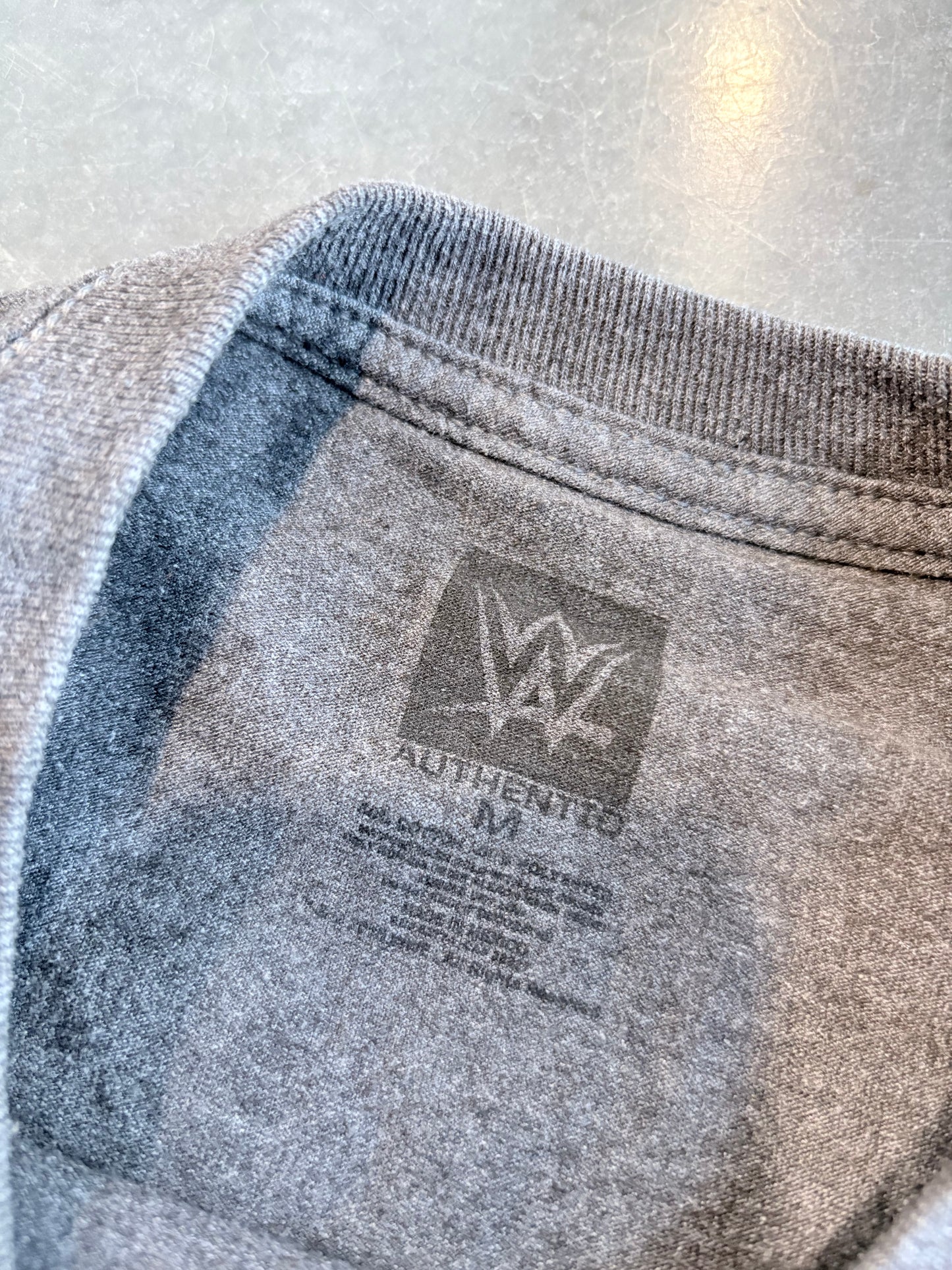 Roman Reigns Hit Hard WWE Authentic Wear Graphic Tee