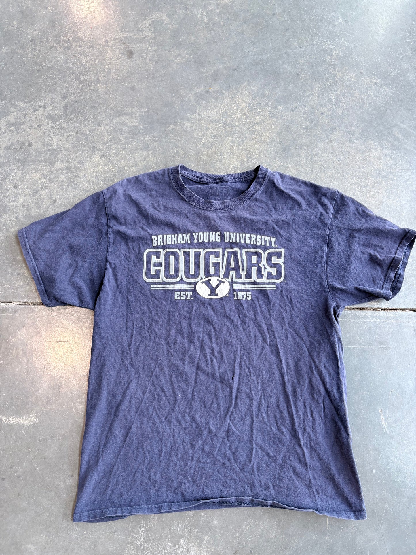 Y2K BYU Cougars Graphic Tee