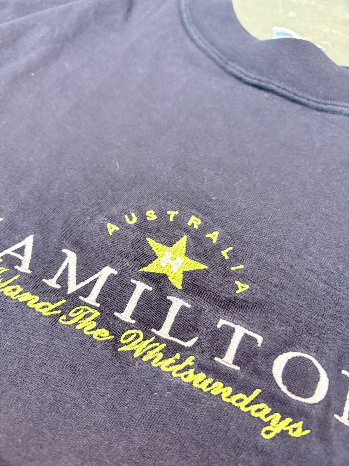 Vintage Hamilton Australia Embroidered Graphic Tee
