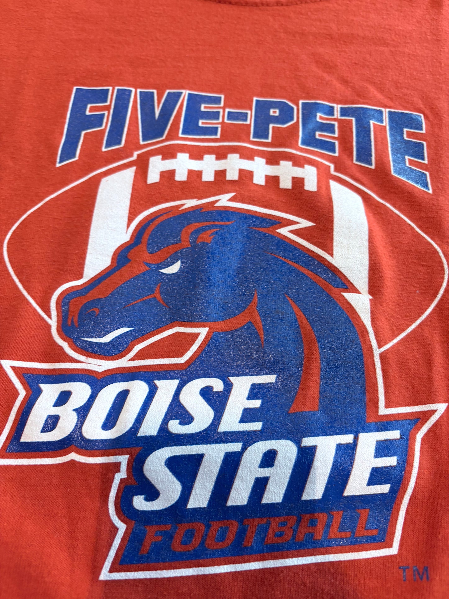 Y2K Boise State Bronco Five-Pete Graphic Tee