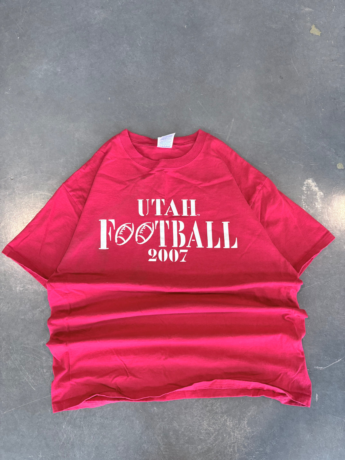 2007 Utah Utes Football Graphic Tee