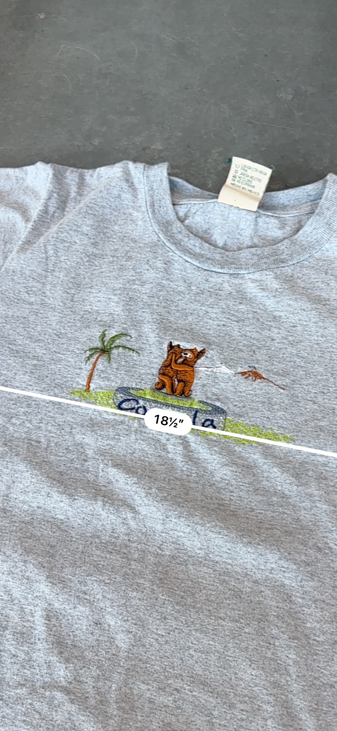 Vintage Comala Embroidered Graphic Tee