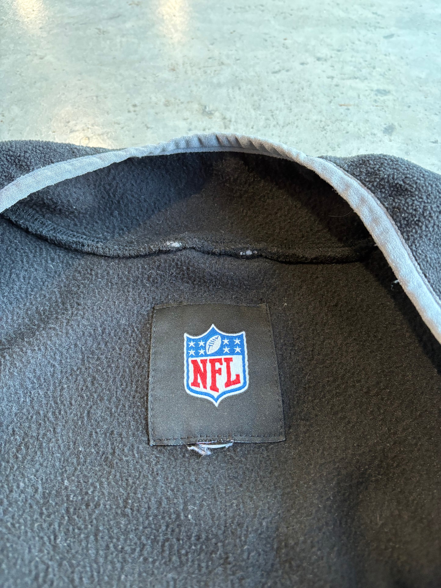 Vintage Carolina Panthers Fleece Sweater Vest
