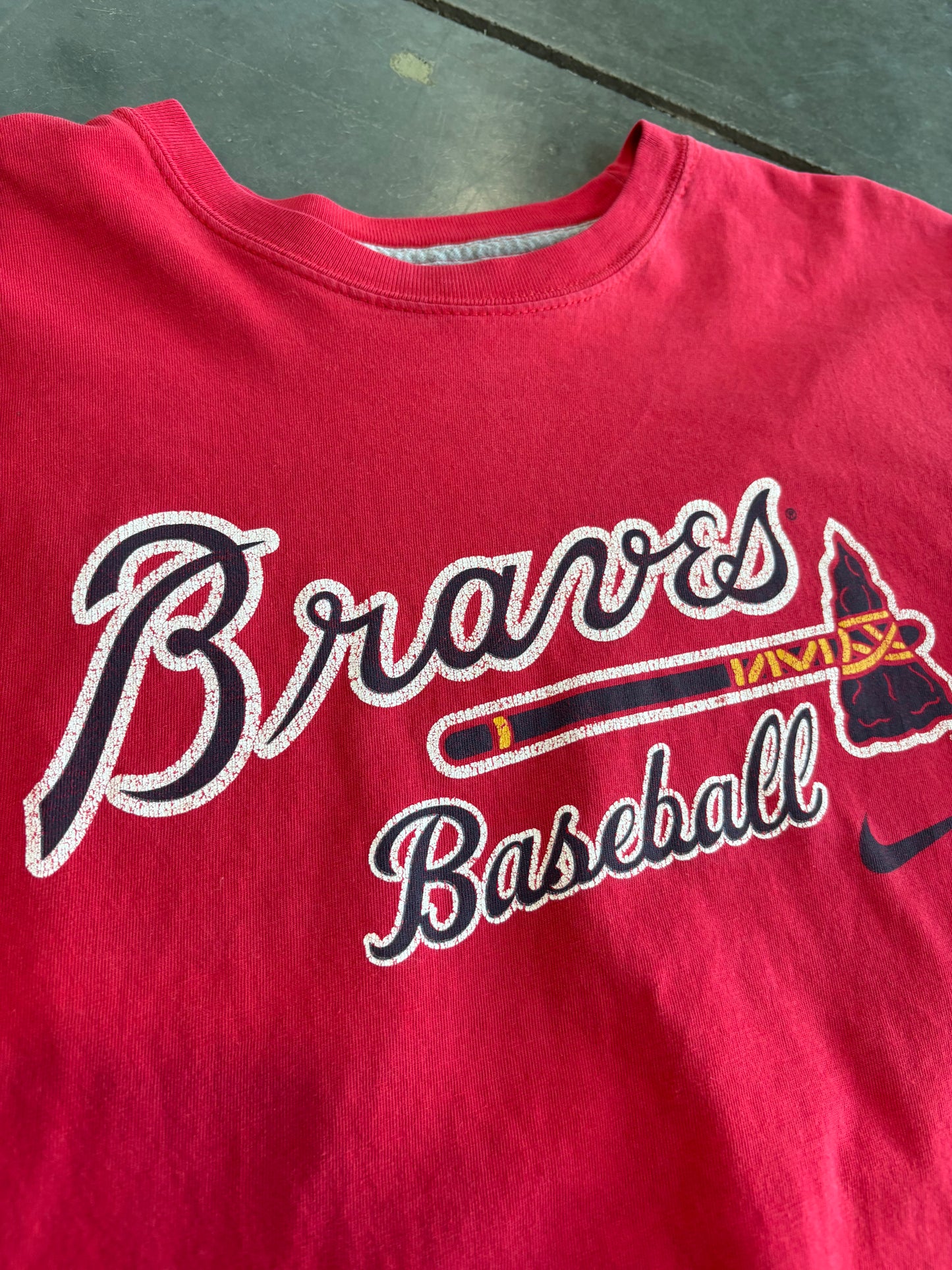 Vintage Atlanta Braves Nike Team Y2K Graphic Tee