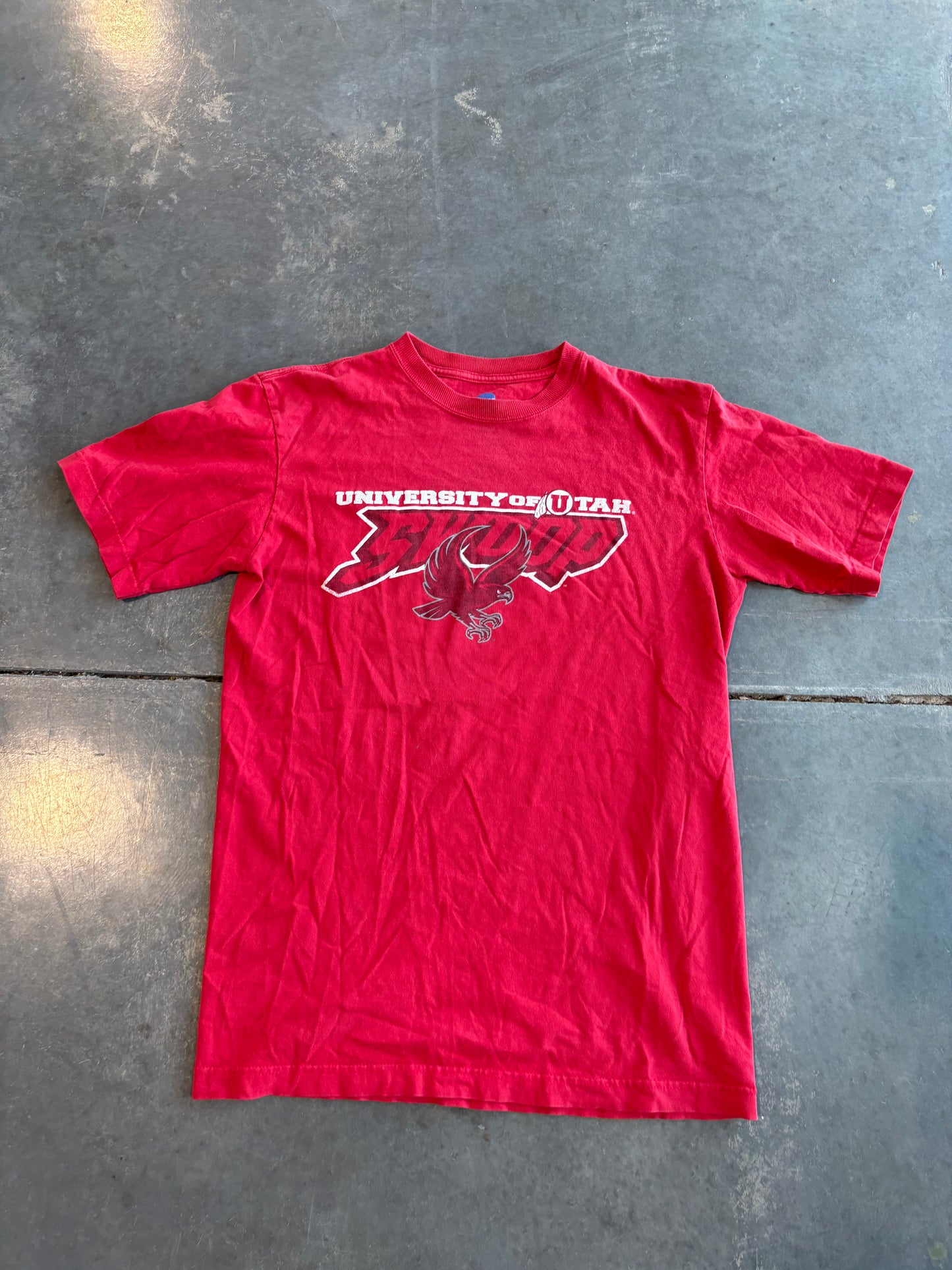 Utah Utes Vintage Y2K Swoosh Graphic Tee