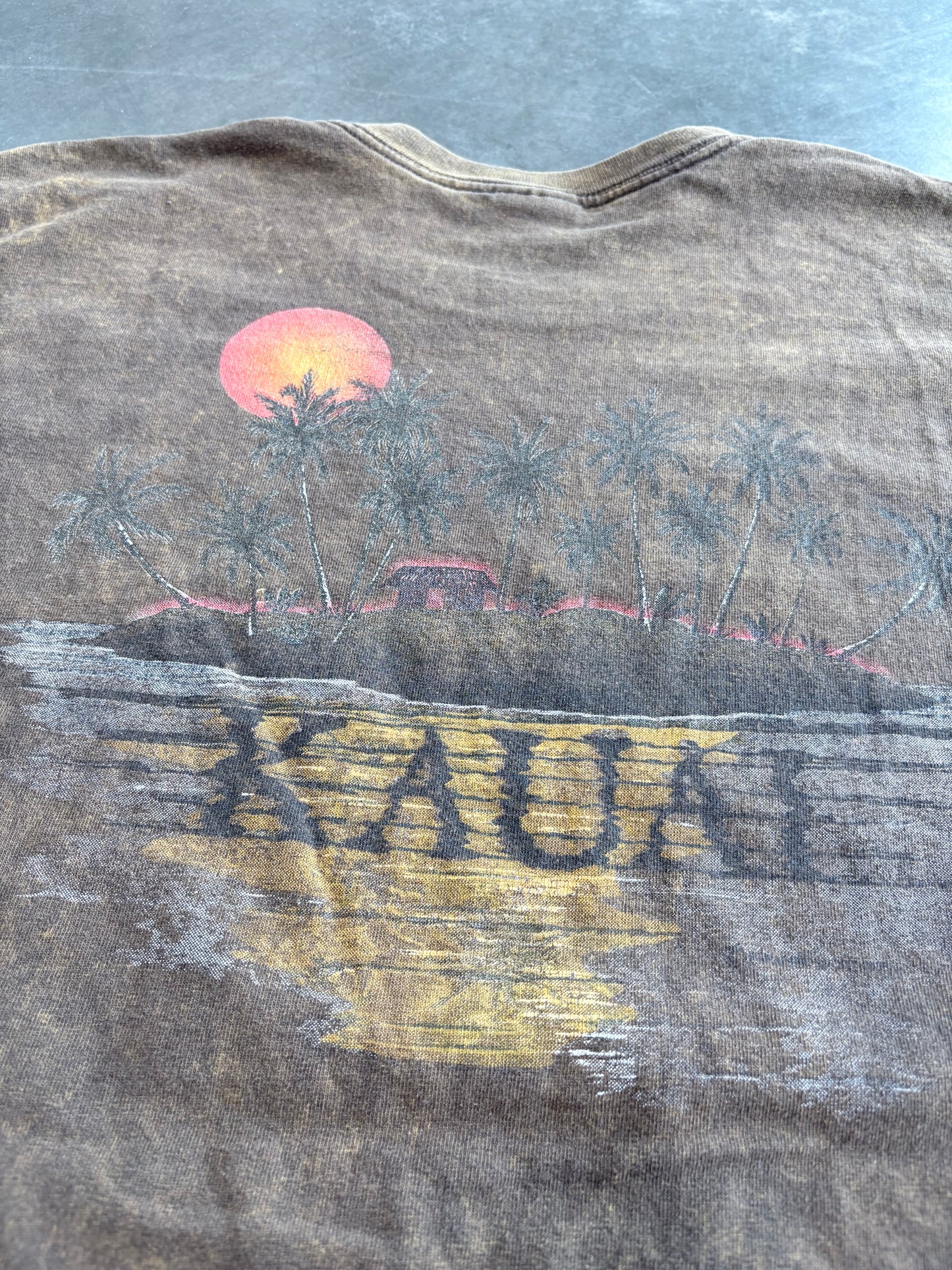 Grunge Y2K Kauai Surf Graphic Tee