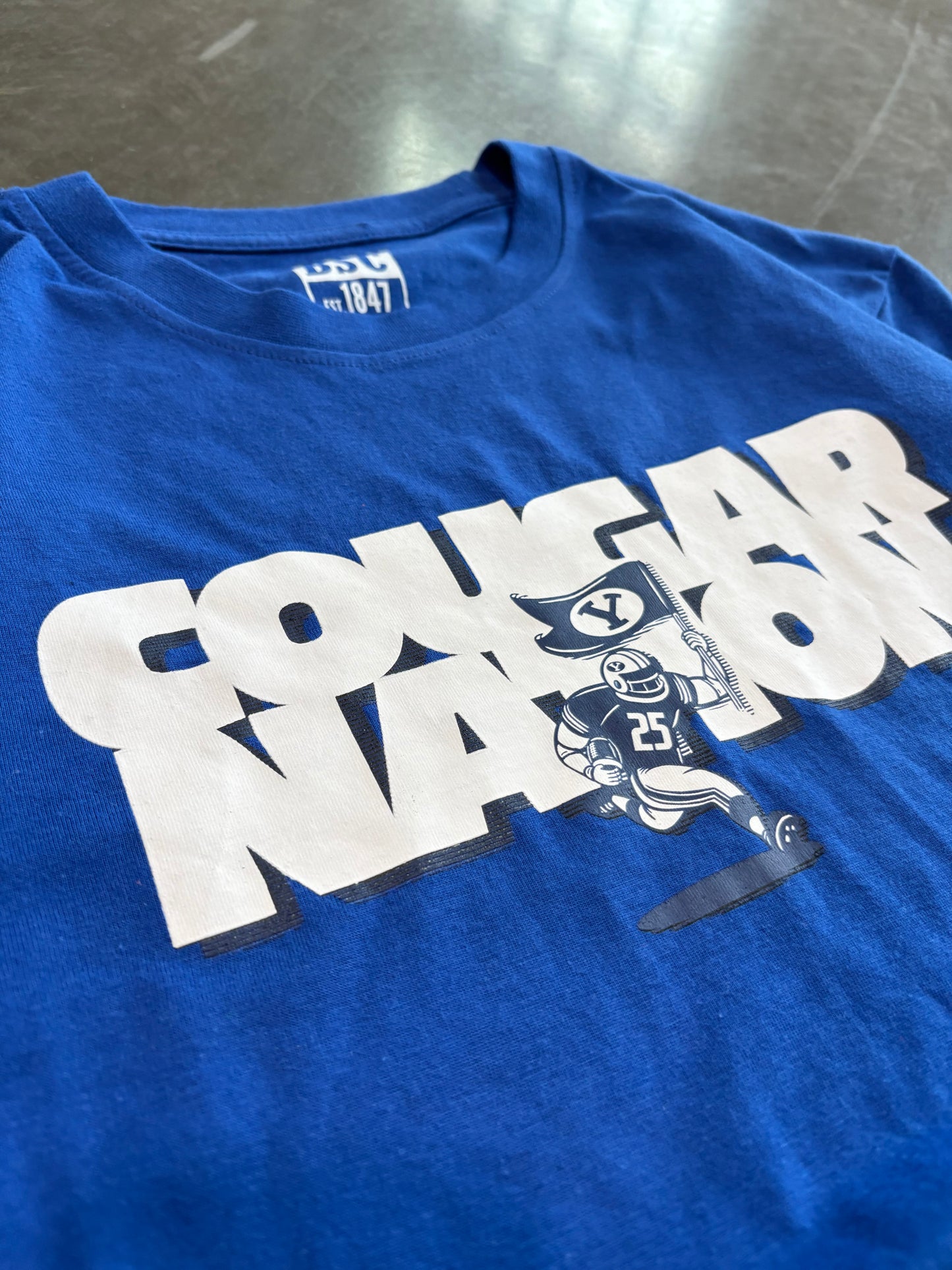 BYU Cougar Nation Graphic Tee