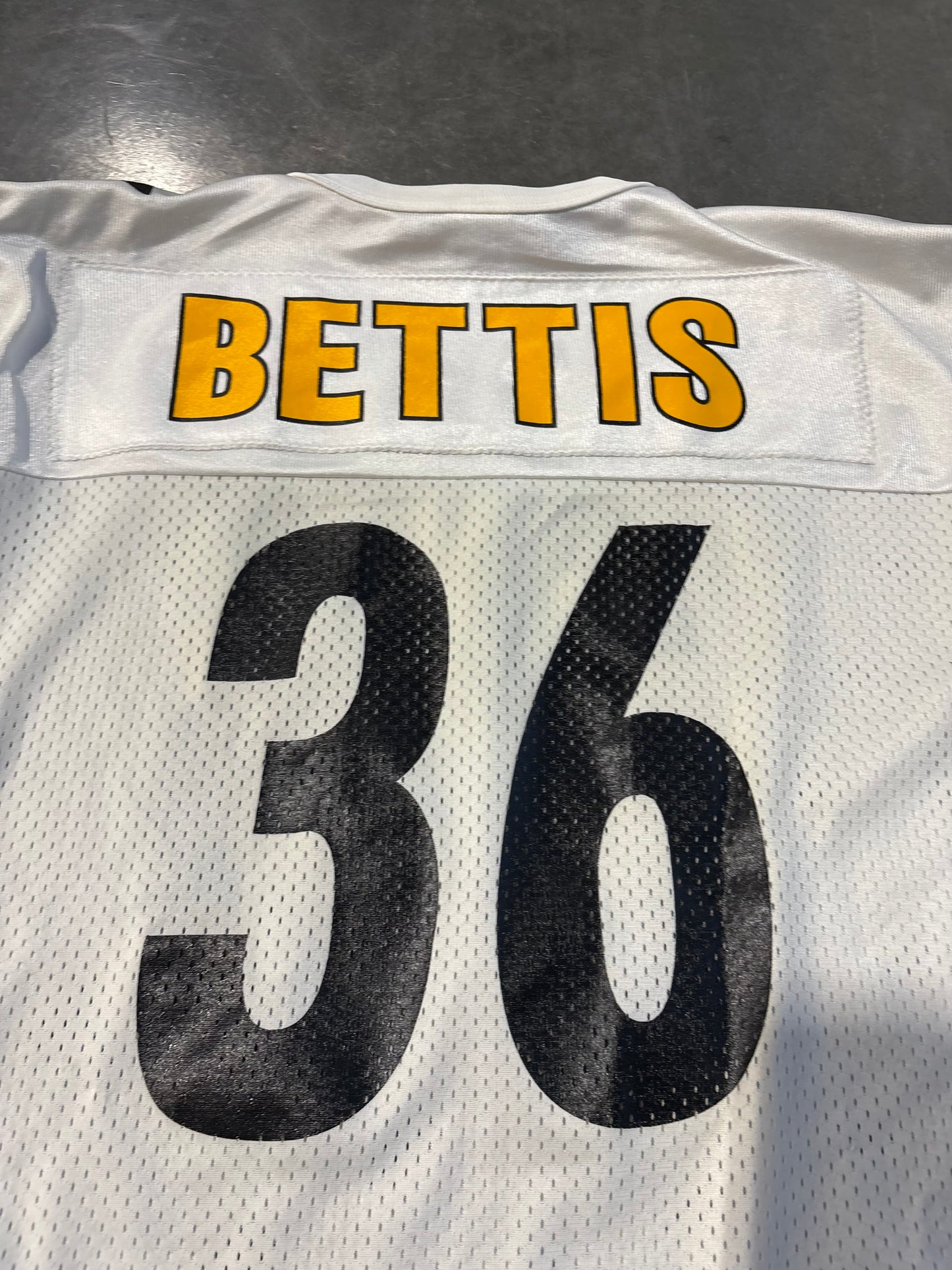 90s Pittsburgh Steelers #36 Jerome Bettis Champion Jersey