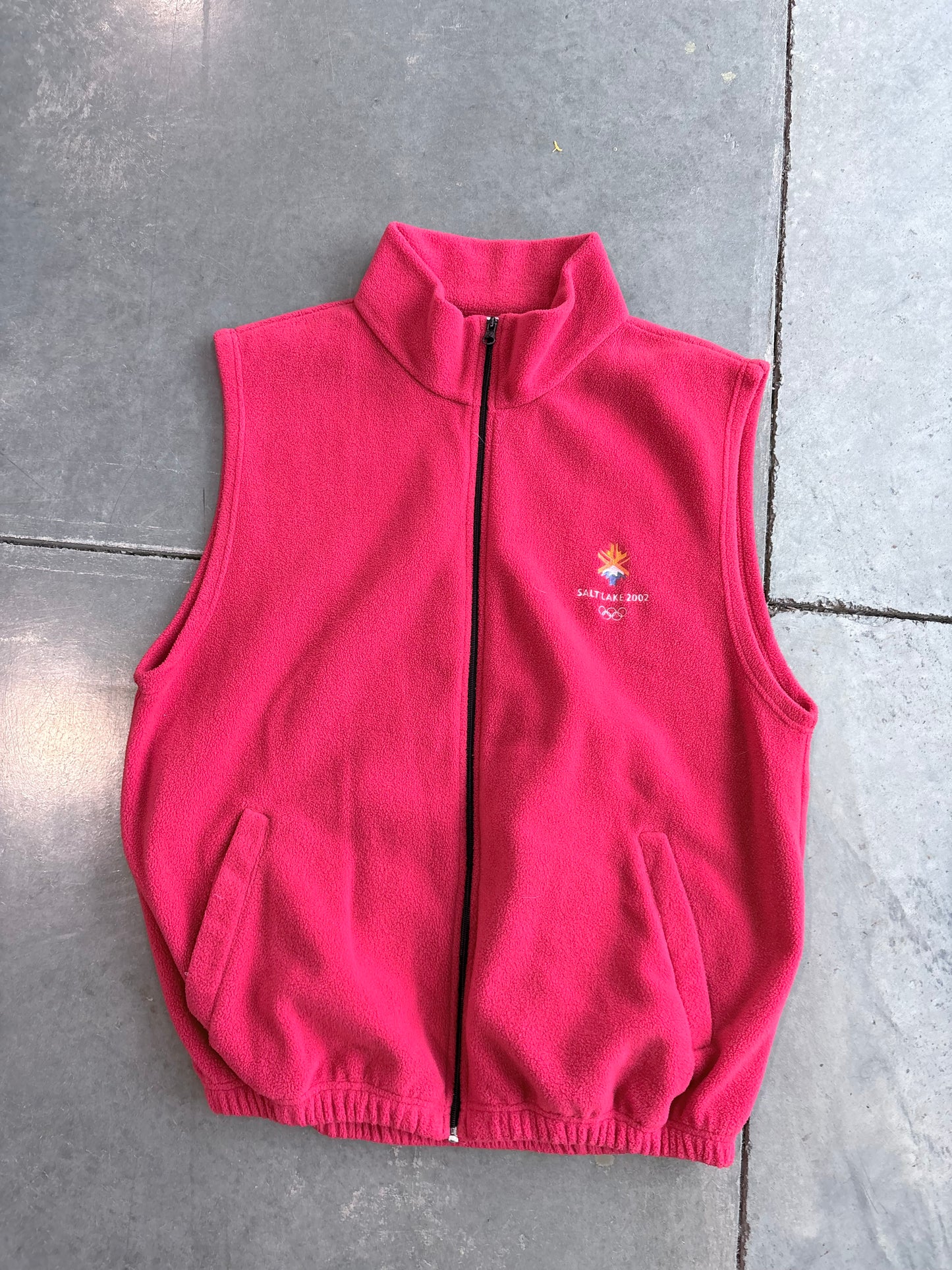 2002 Salt Lake Winter Olympics Fleece Sweater Vest