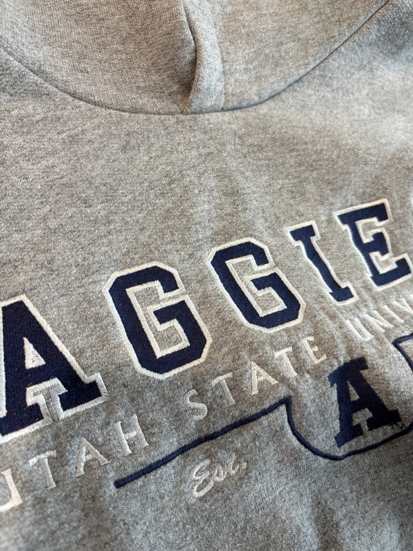Vintage Y2K Utah State Aggies Hoodie