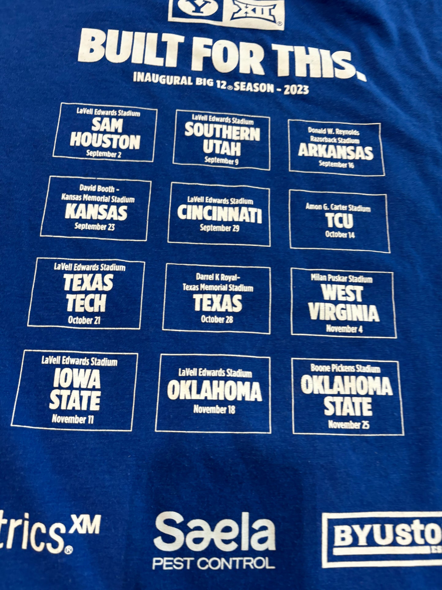 BYU Football Graphic Tee