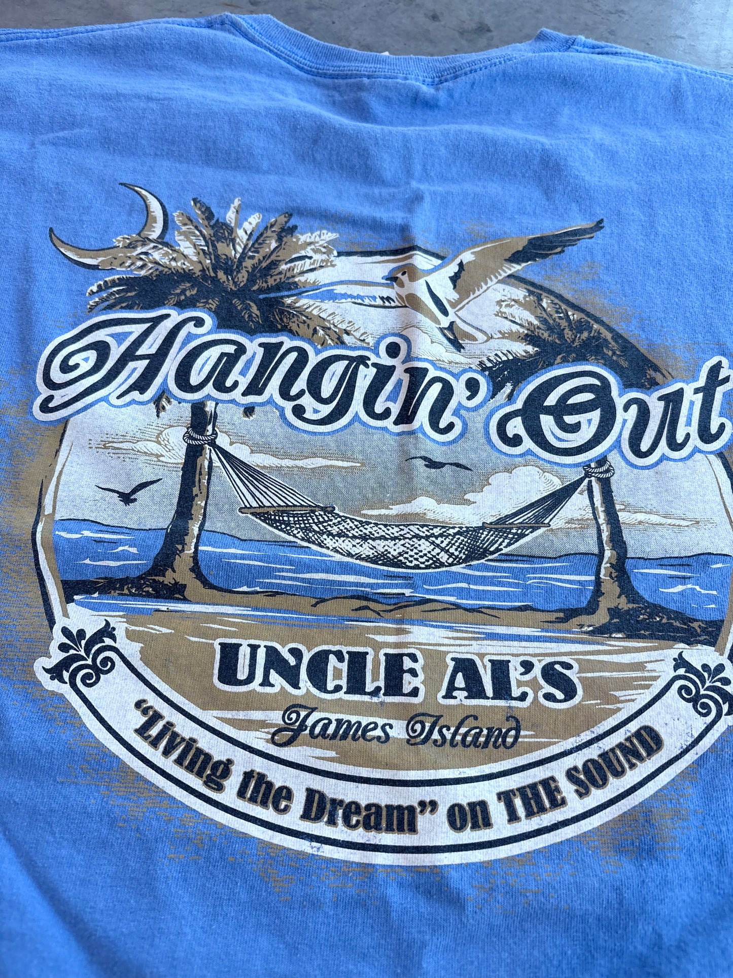 Uncle Al’s Hangin Out Surf Graphic Tee
