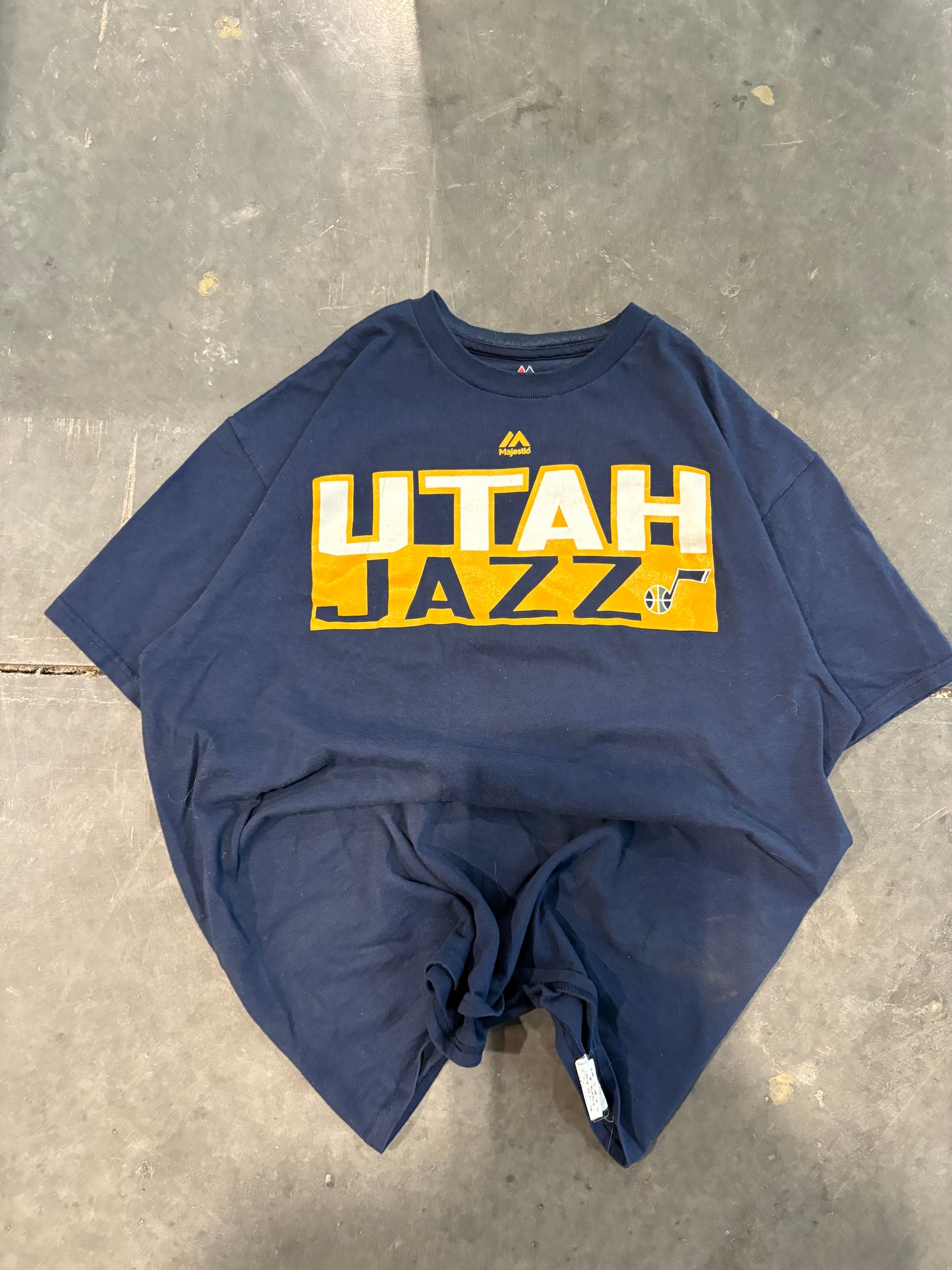 Utah Jazz #10 Burks Graphic Tee