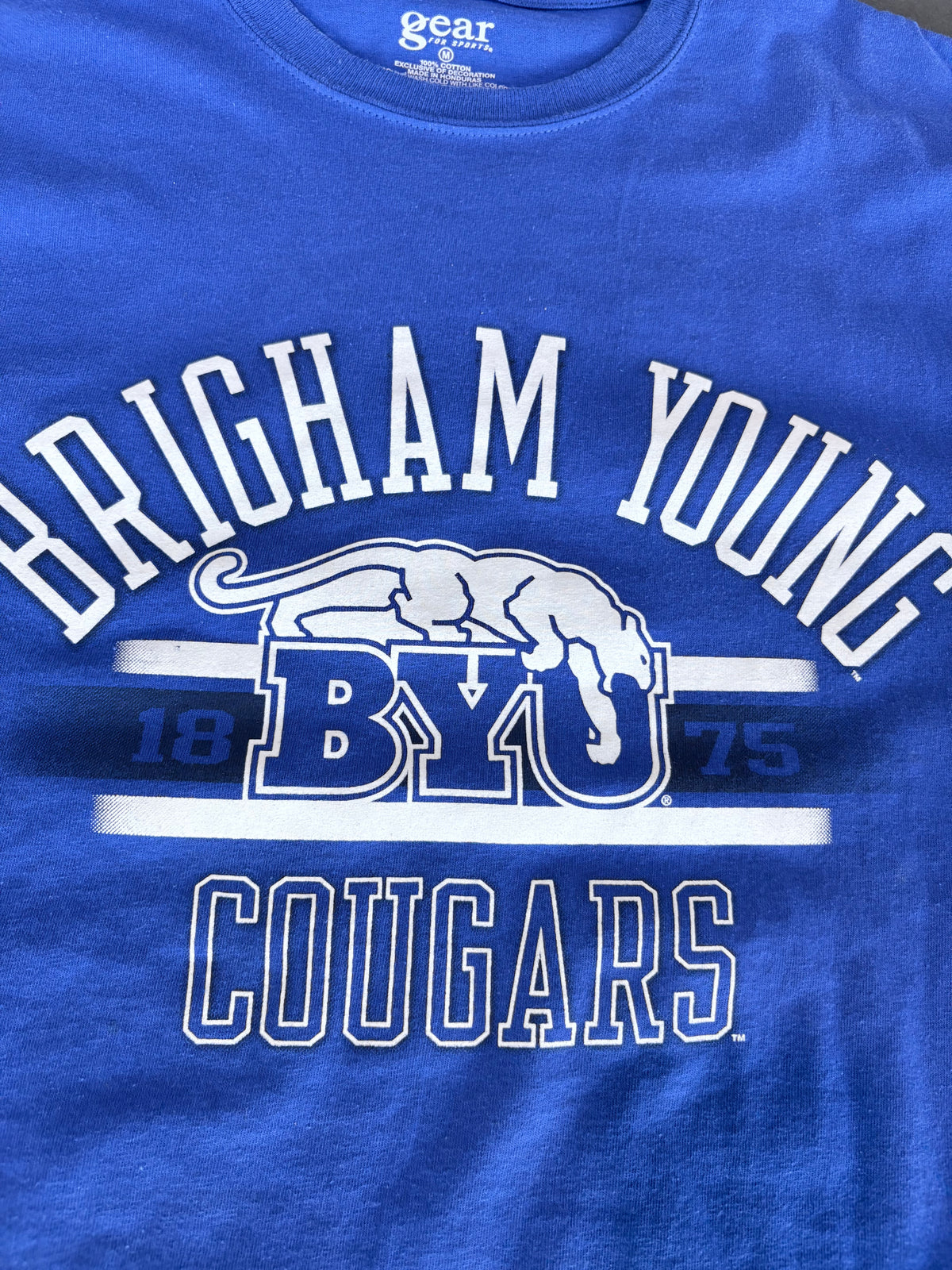 Y2K BYU Cougars Graphic Tee