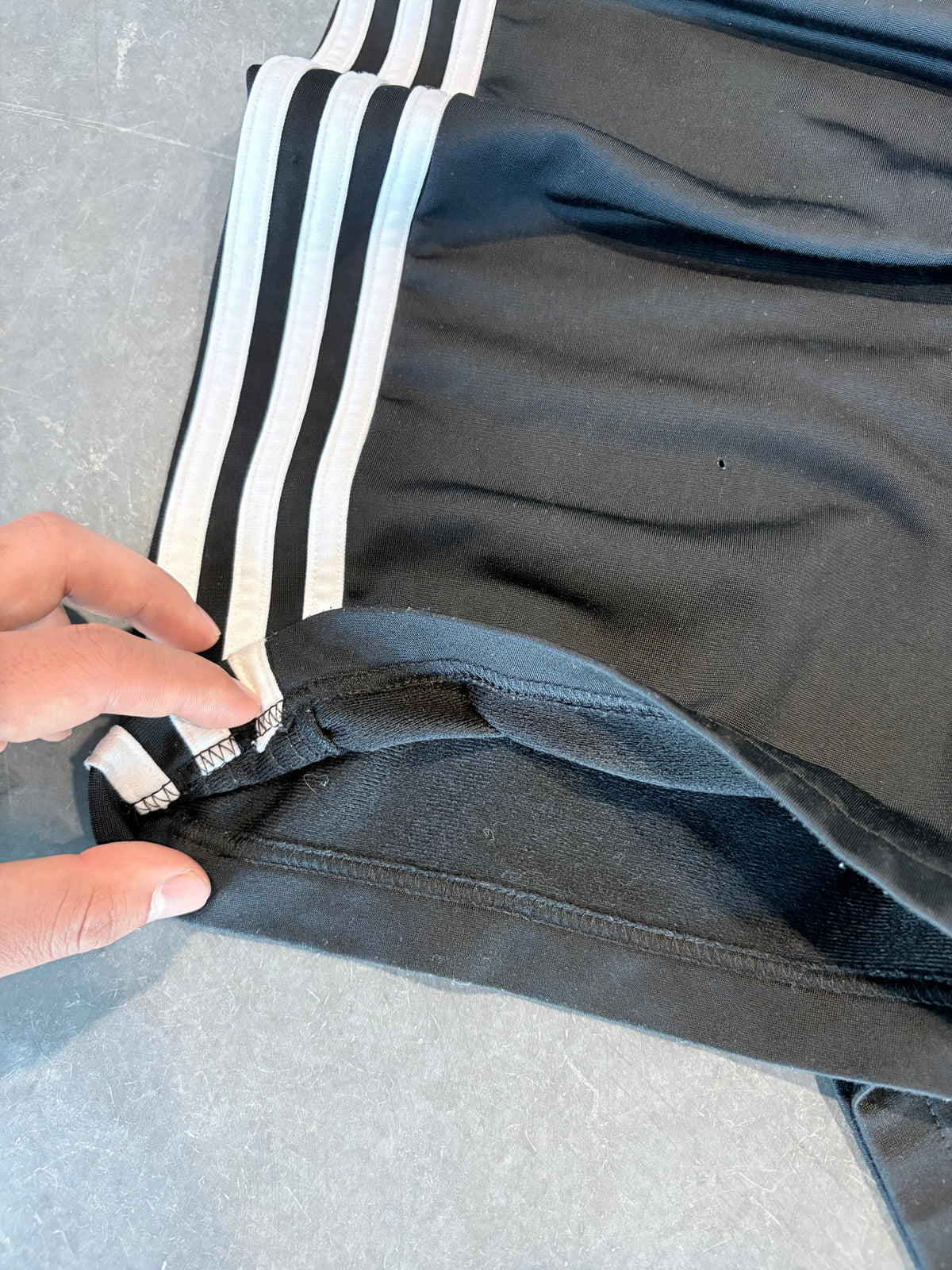 Vintage Y2K Adidas Baggy Open Bottom Track Pants