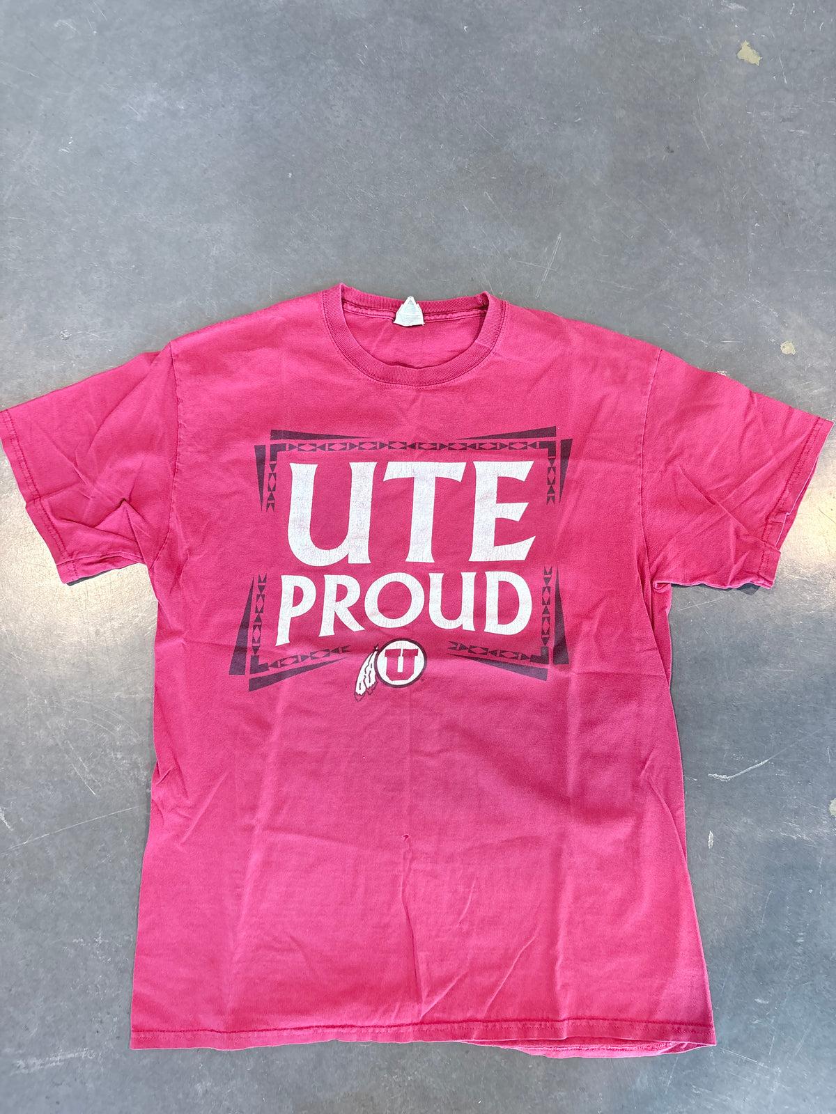 Utah Utes “Ute Proud” Tribal Graphic Tee