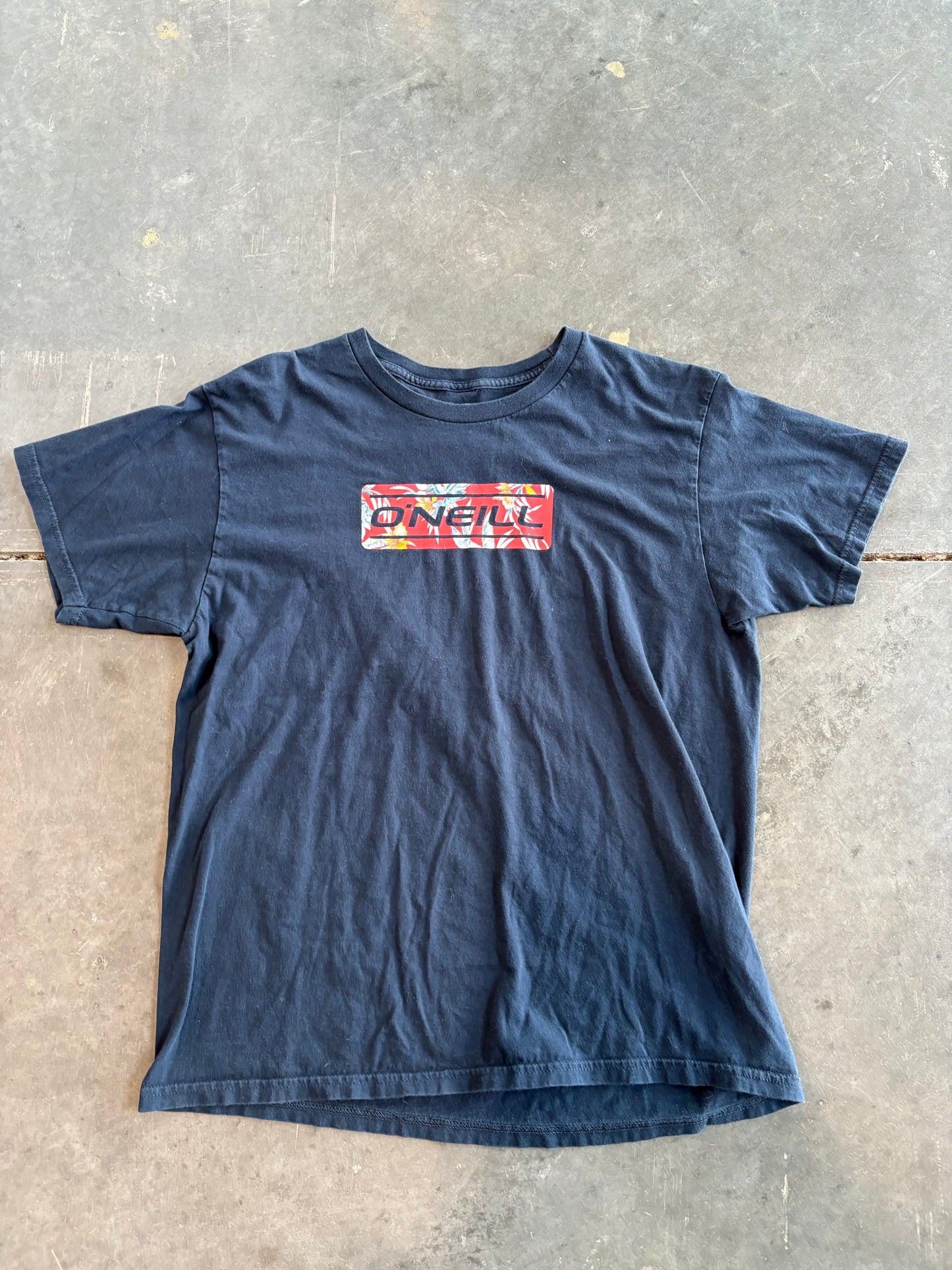 O’Neill Floral Box Logo Graphic Tee