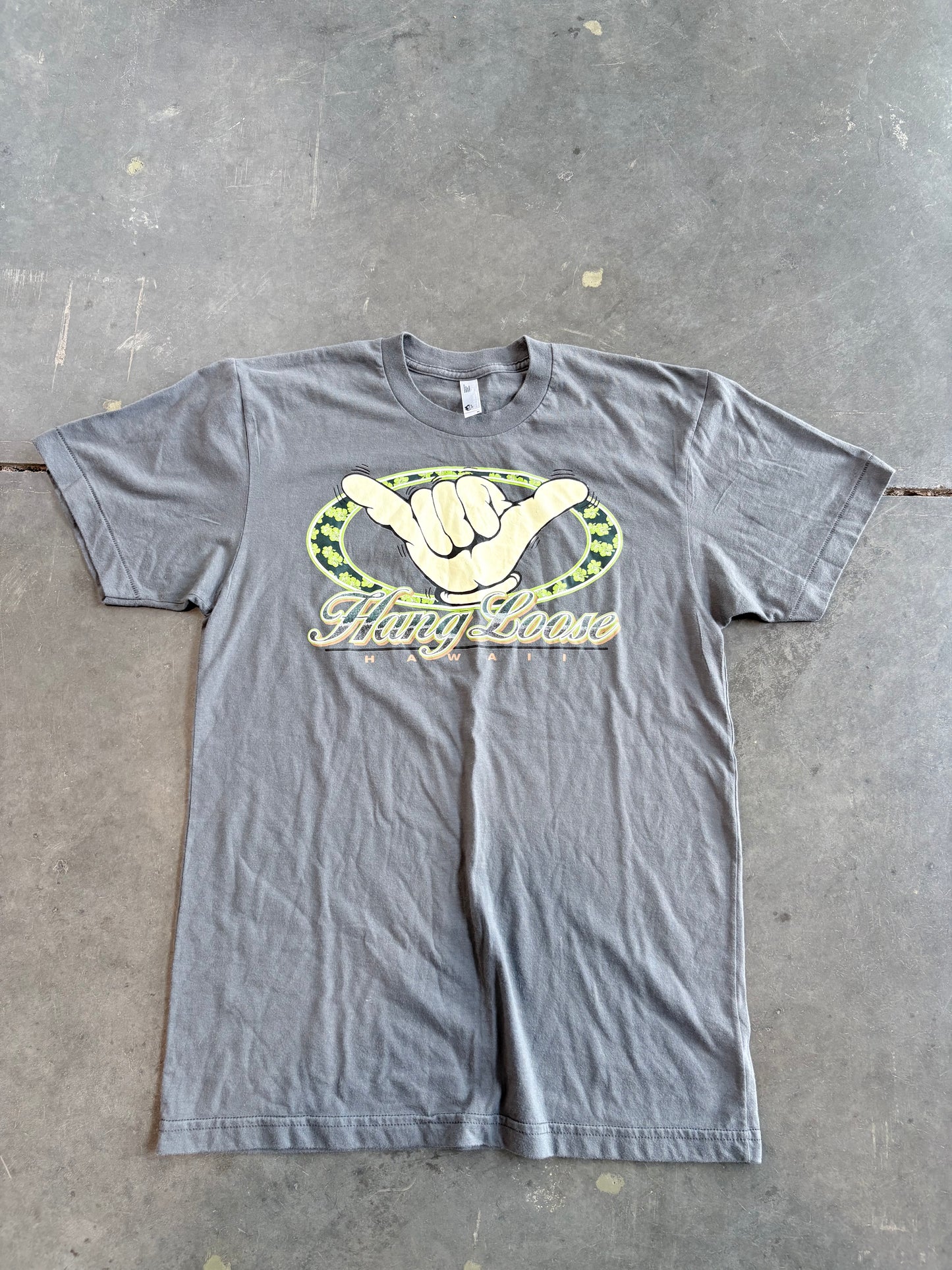 Y2K Hang Loose Hawaii Graphic Tee