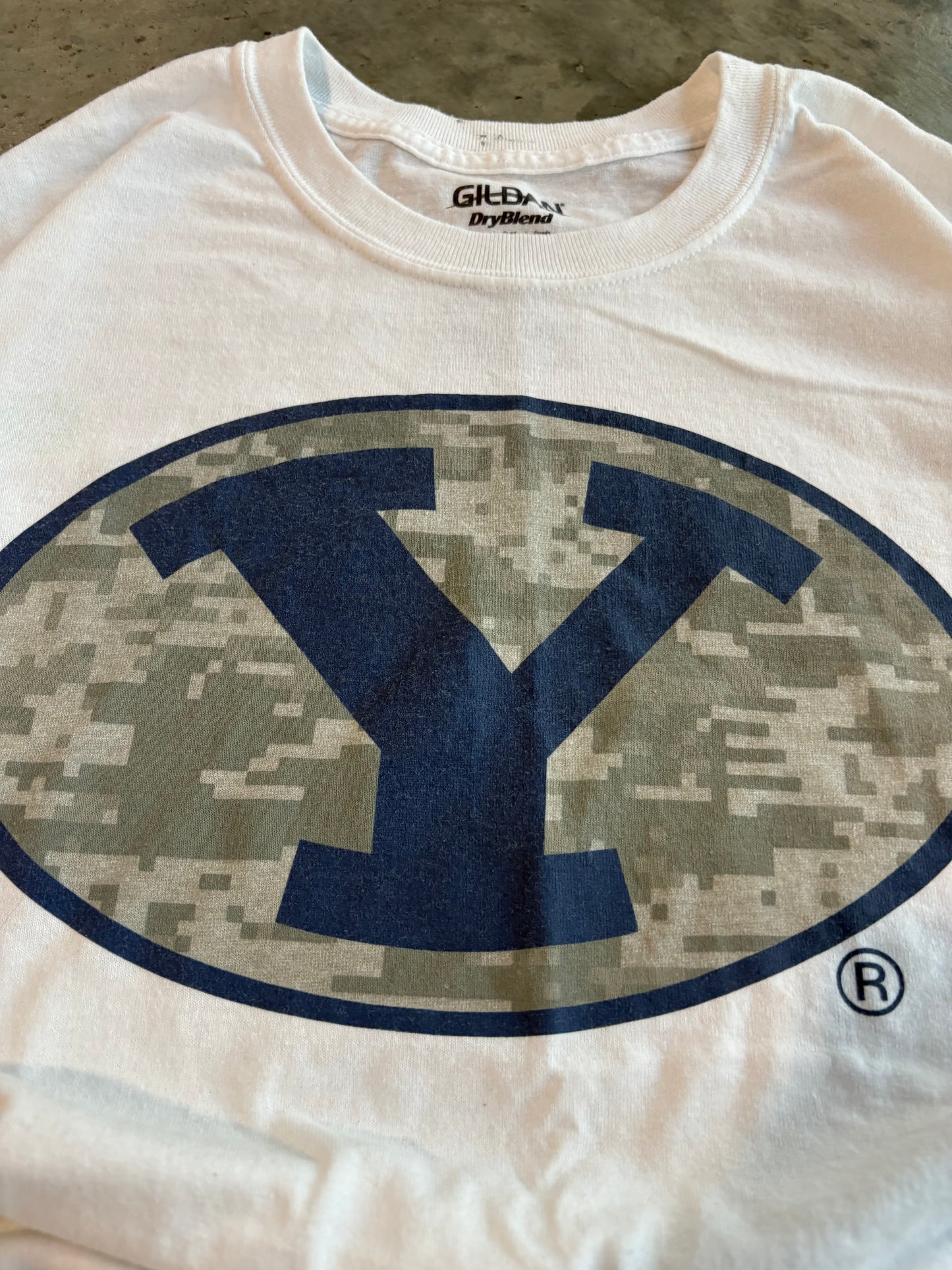 BYU Camo Graphic Tee